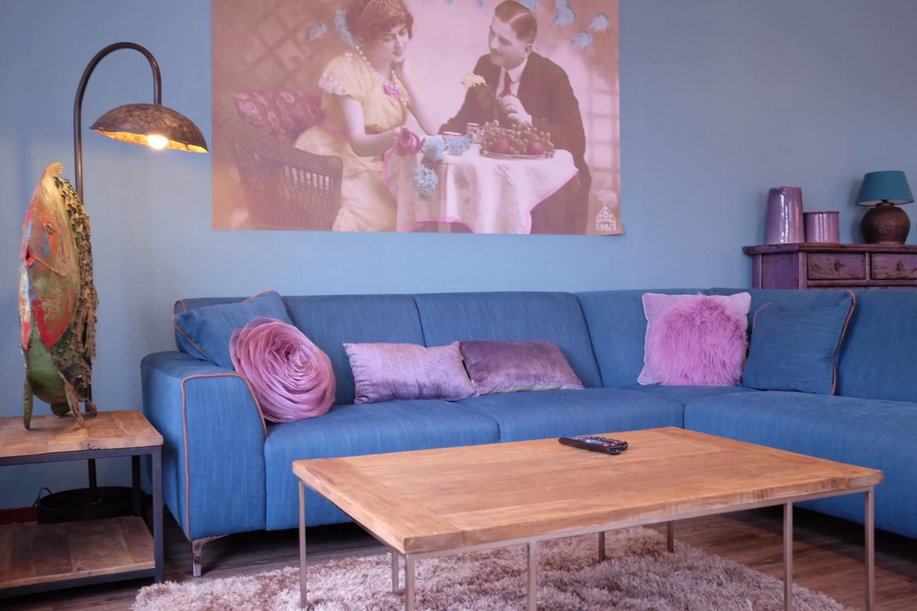 Seating area in Augusta Hotel