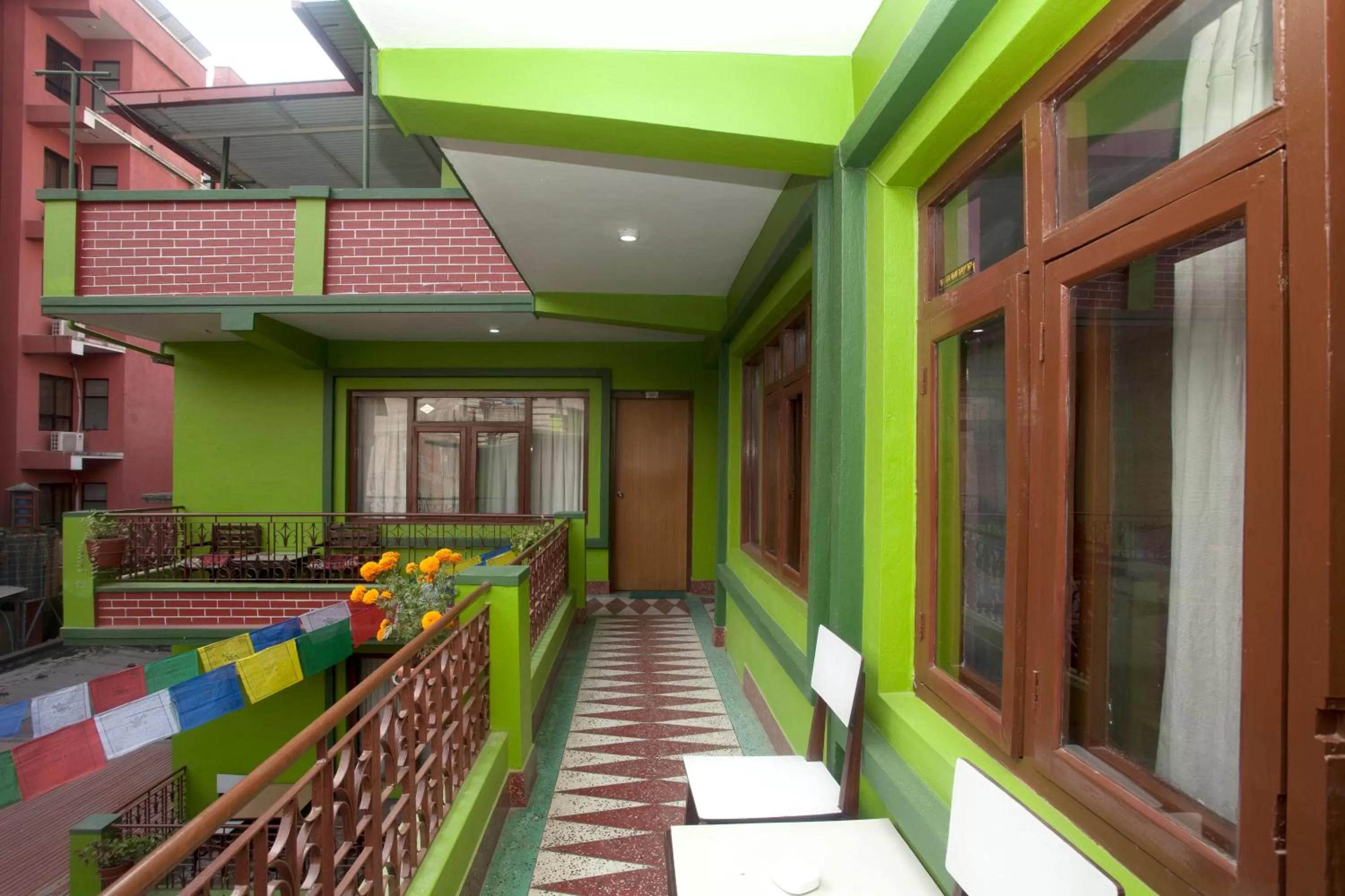 Balcony/Terrace in Hotel Green Horizon