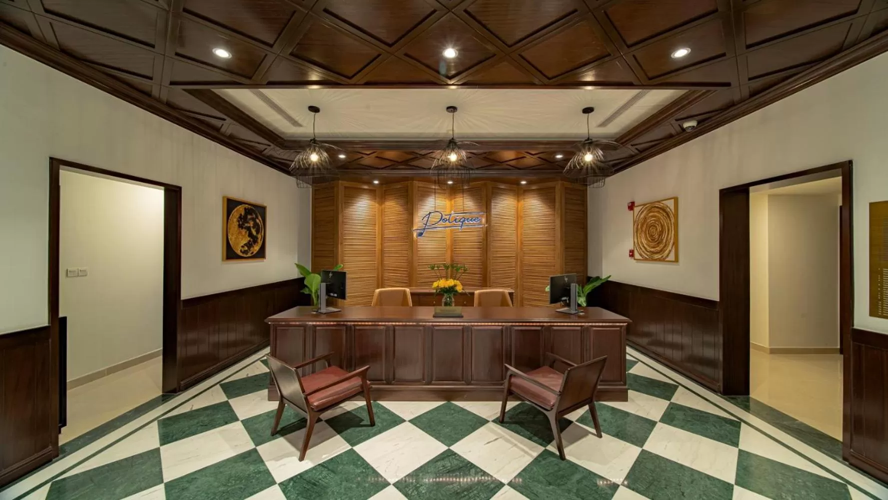 Lobby or reception in Potique Hotel