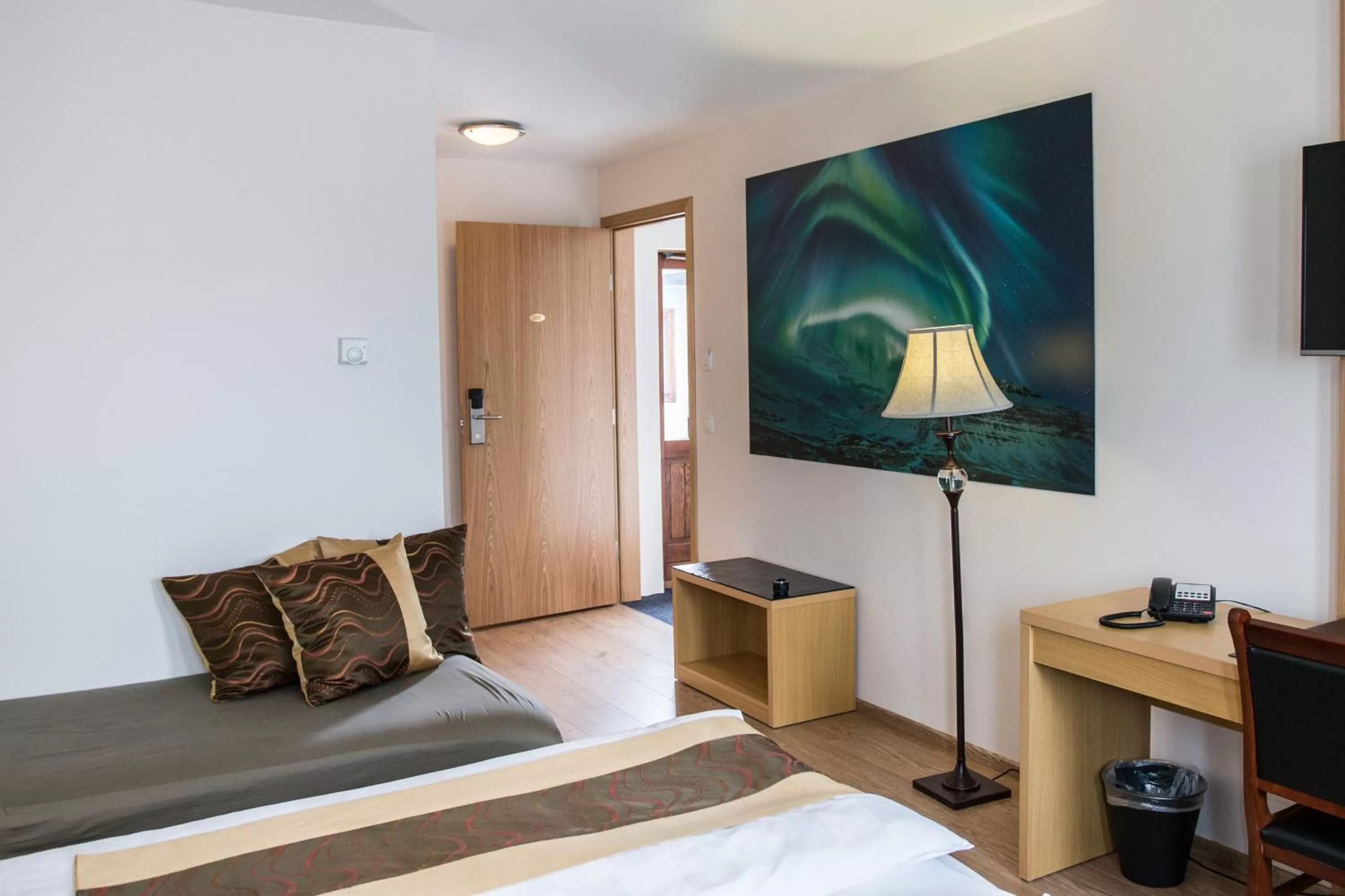 Bed in Hotel Jazz - By Keflavik Airport - Reykjavik - Iceland