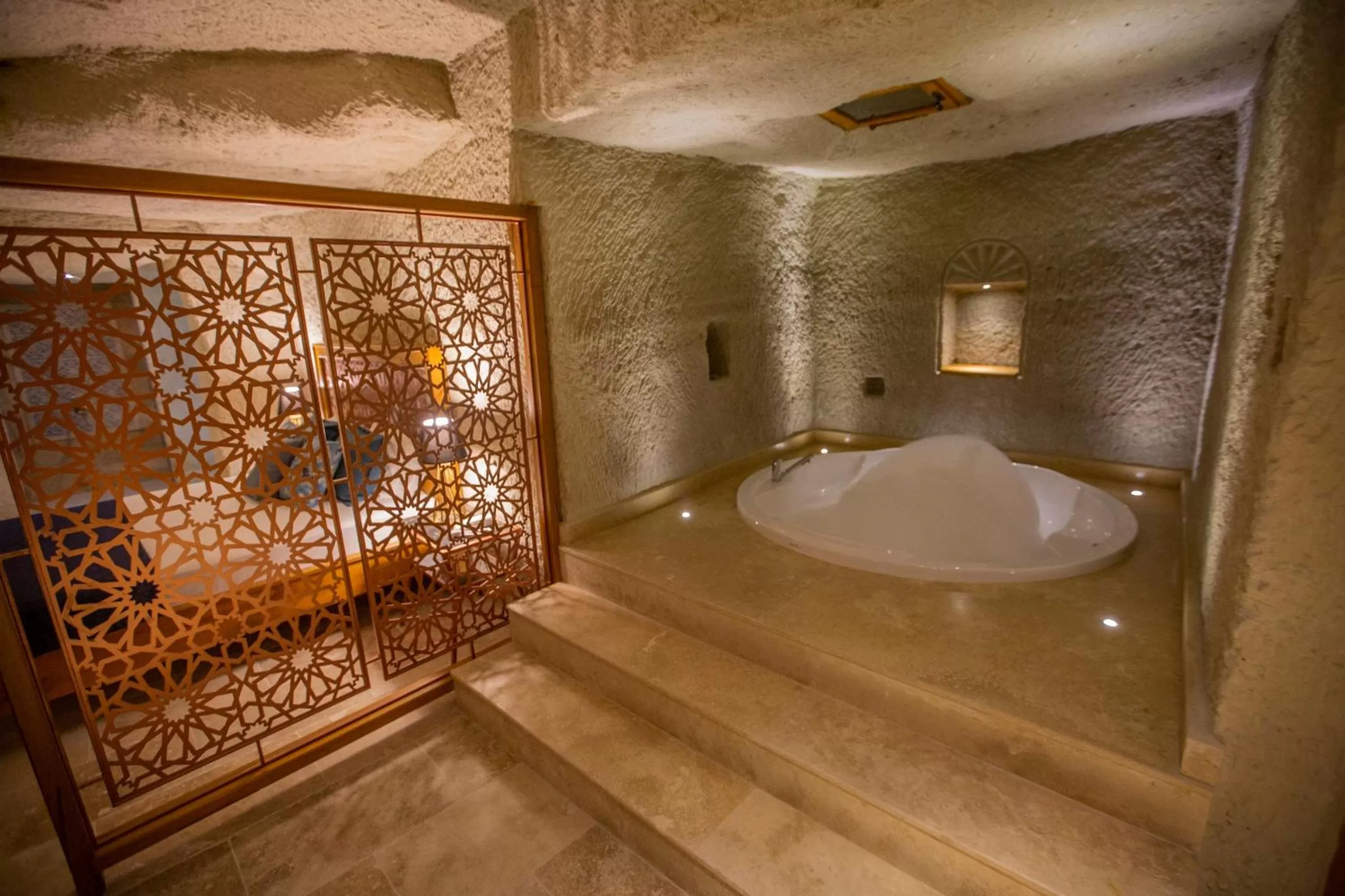 Shower in Azure Cave Suites - Cappadocia