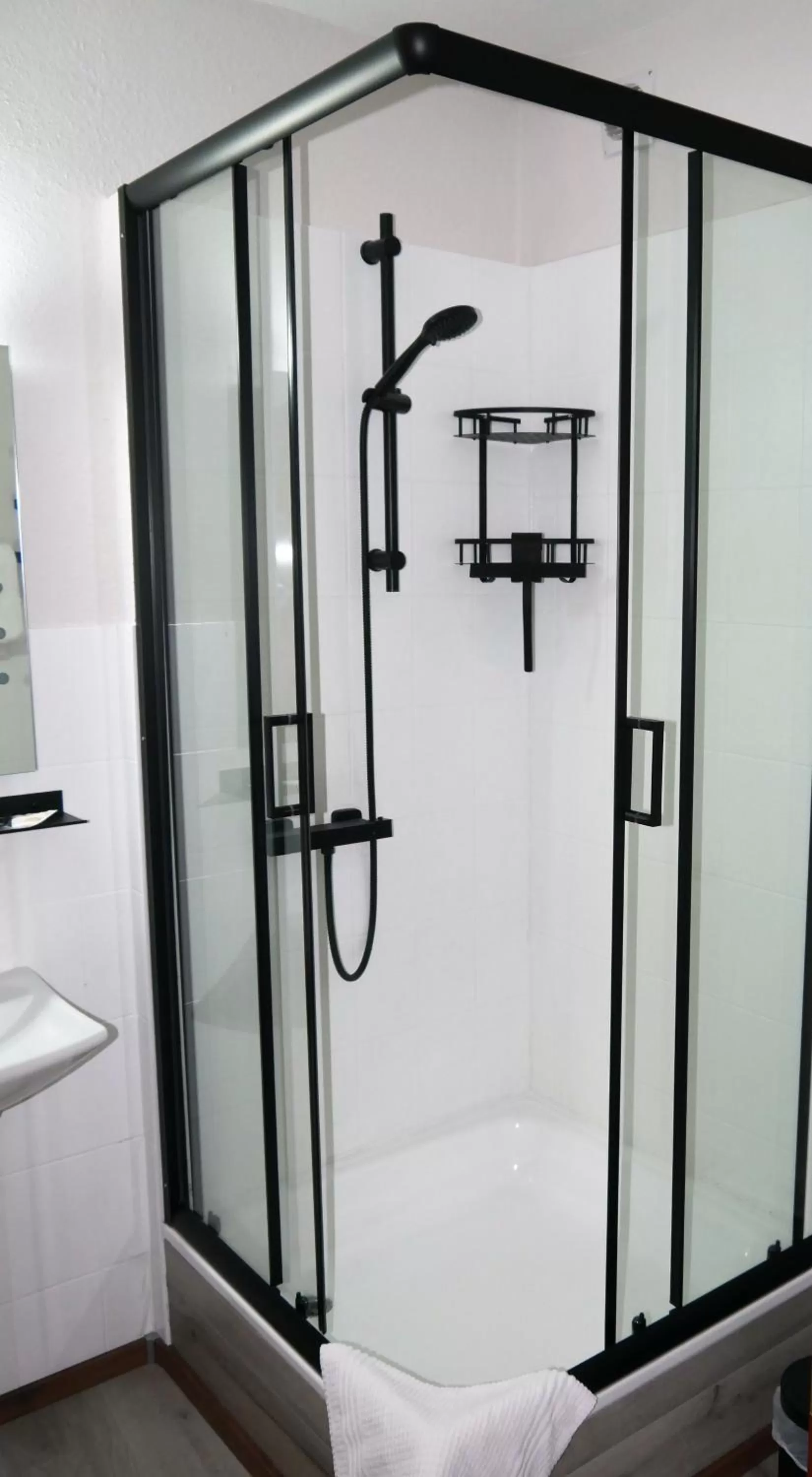 Shower in Hotel Seeblick am Sankelmarker See - Natur und Erholung