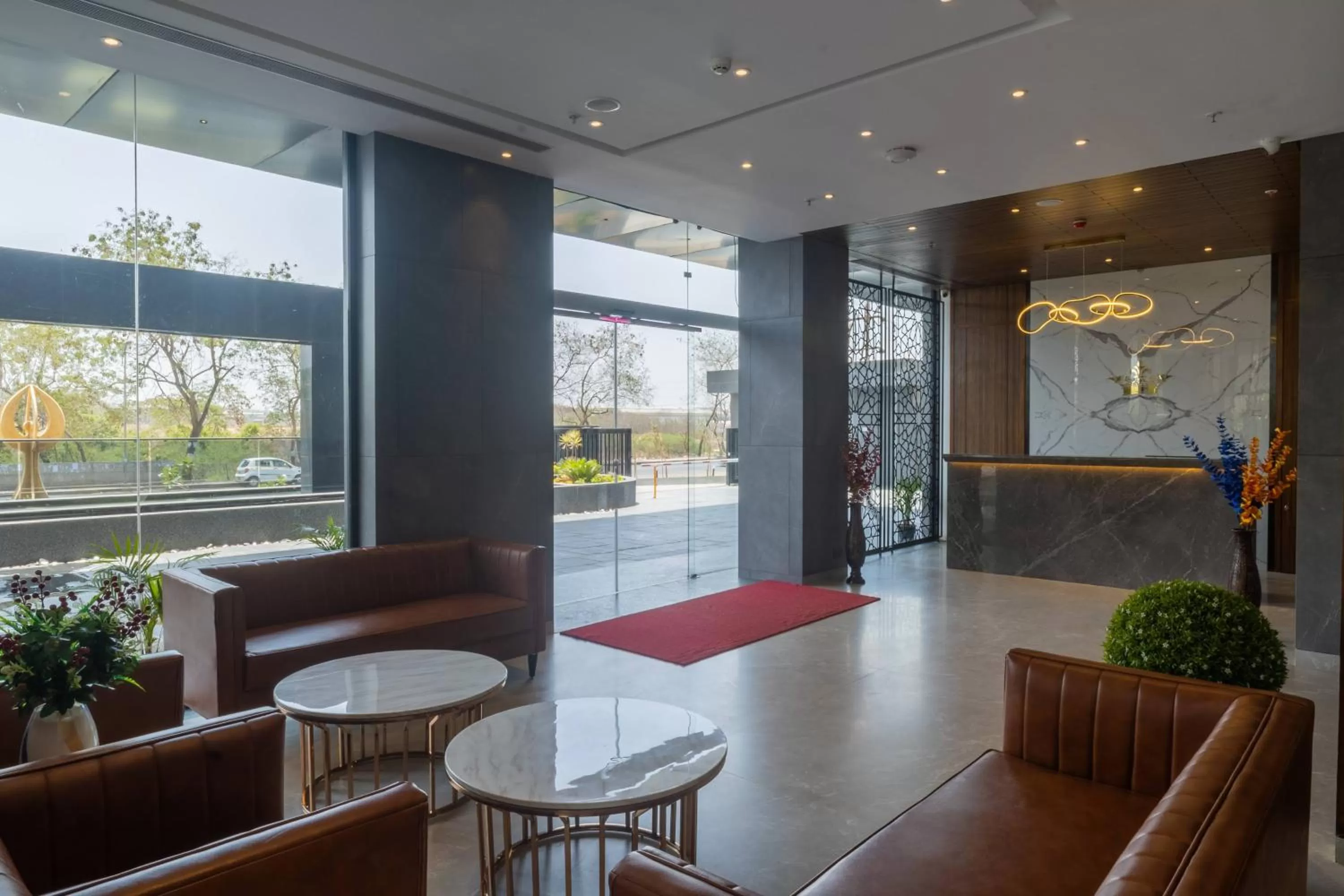 Facade/entrance, Lounge/Bar in The Monarch at Chakan MIDC, Pune