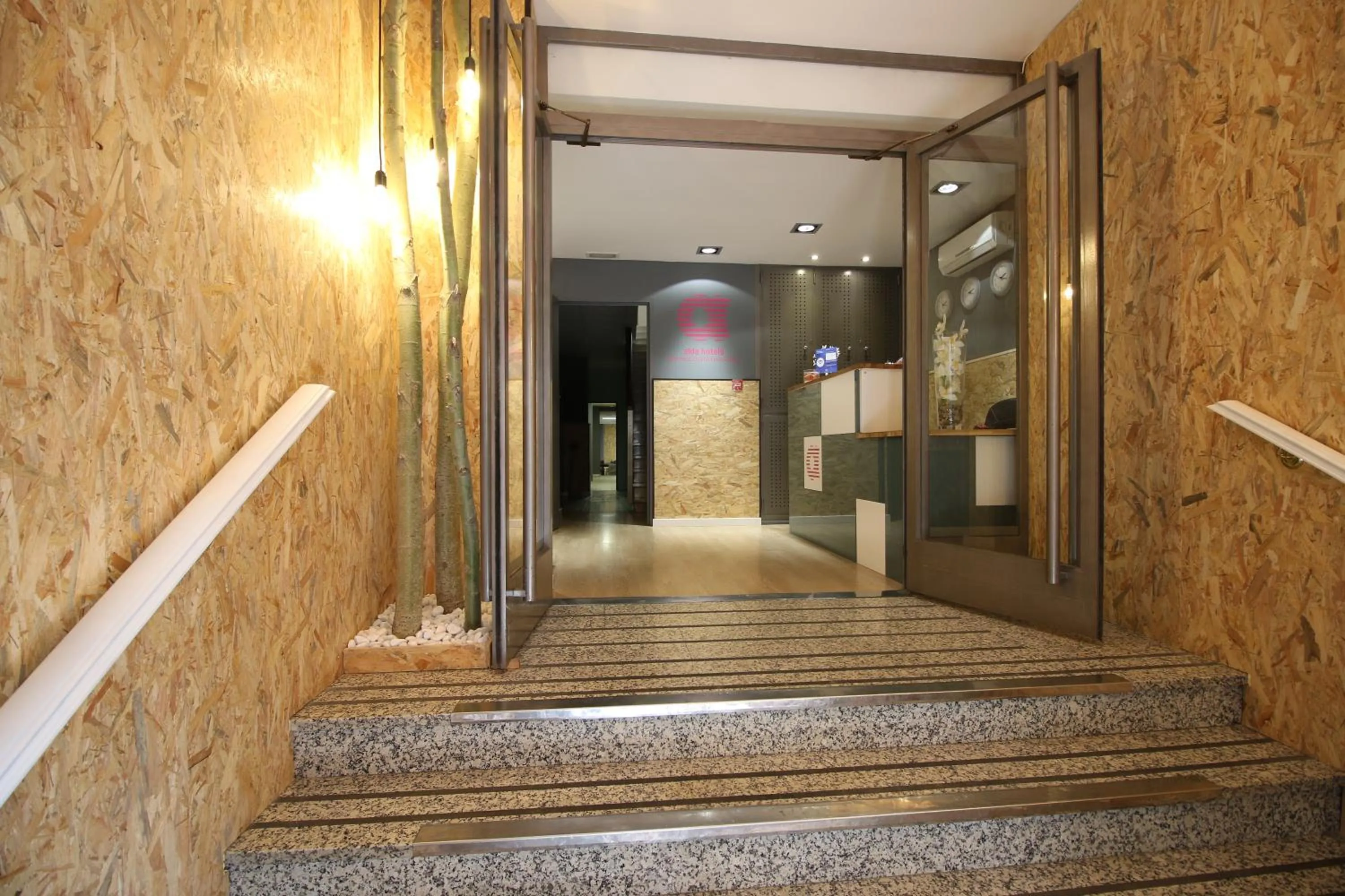 Lobby or reception in Hotel Alda Centro Palencia