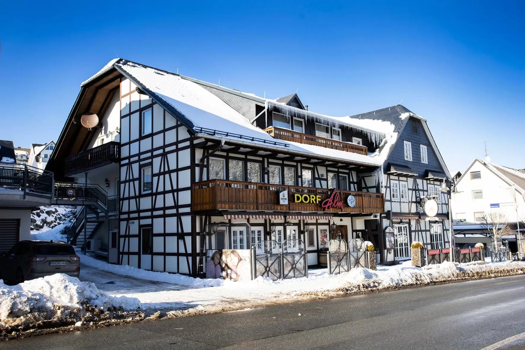Winter in Gästehaus Dorf-Alm
