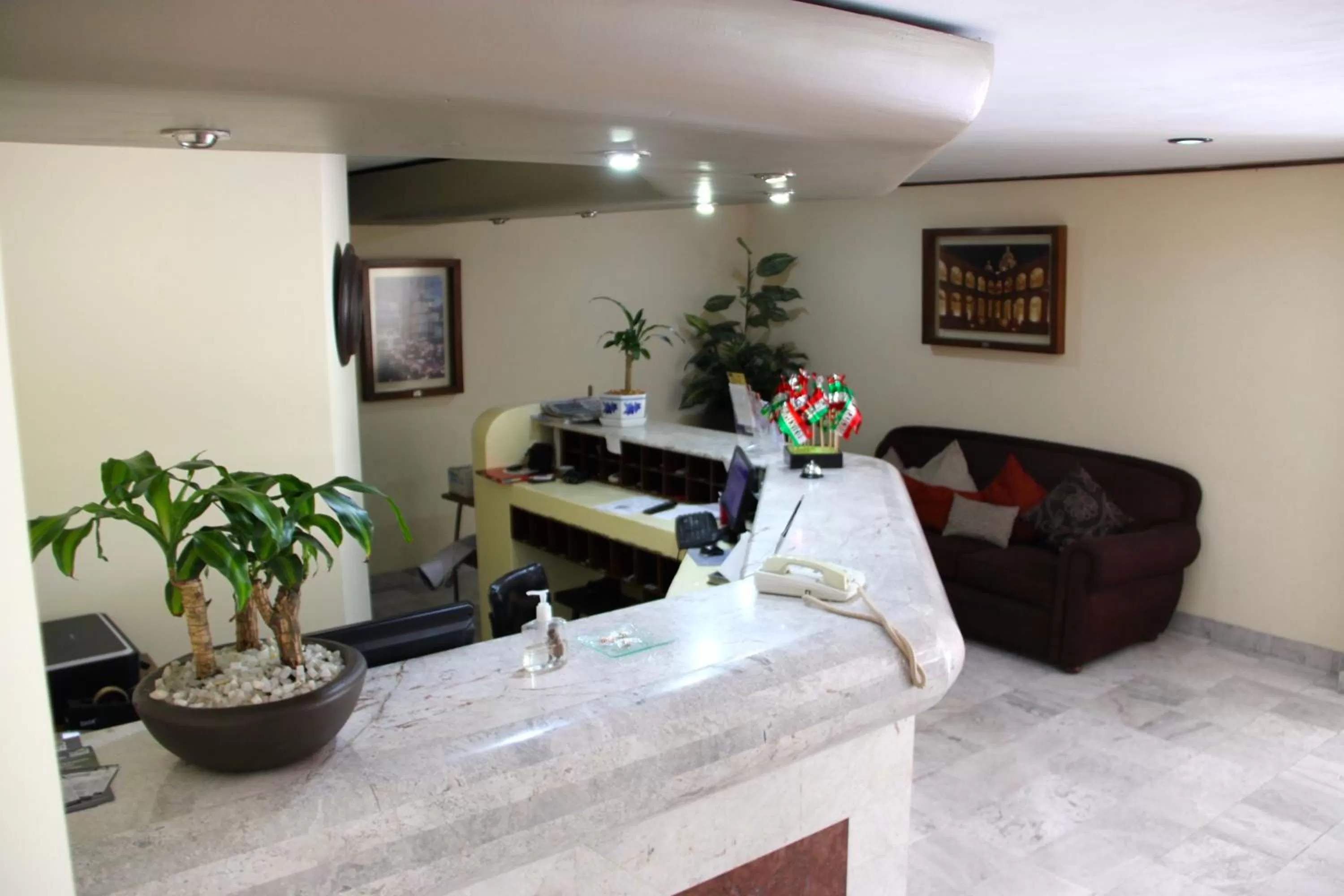 On site in Hotel Tehuacan Plaza