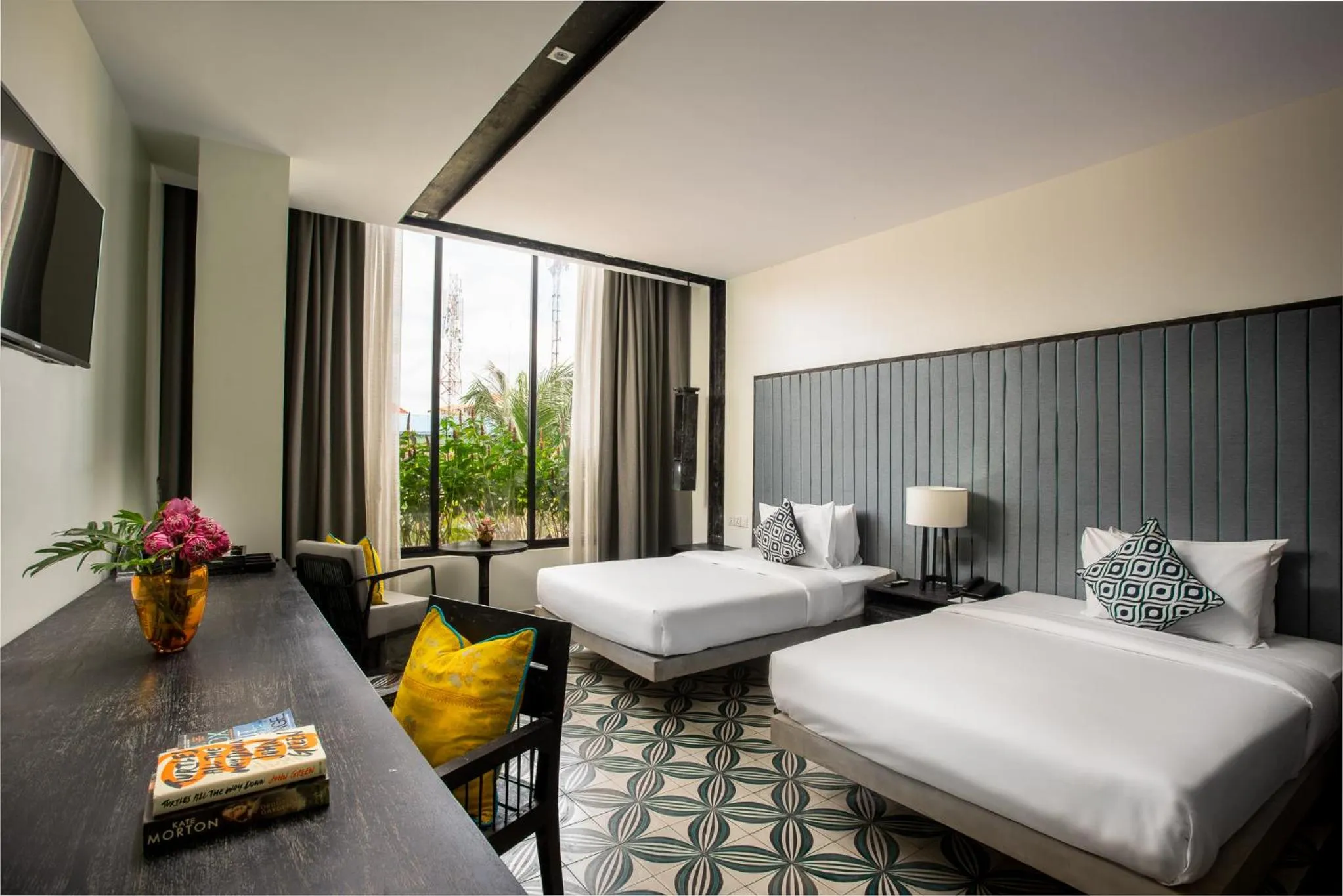 Bedroom, Bed in Monthara Angkor Residence