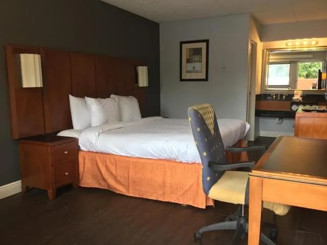 Bed in Extend-a-Suites Phoenix