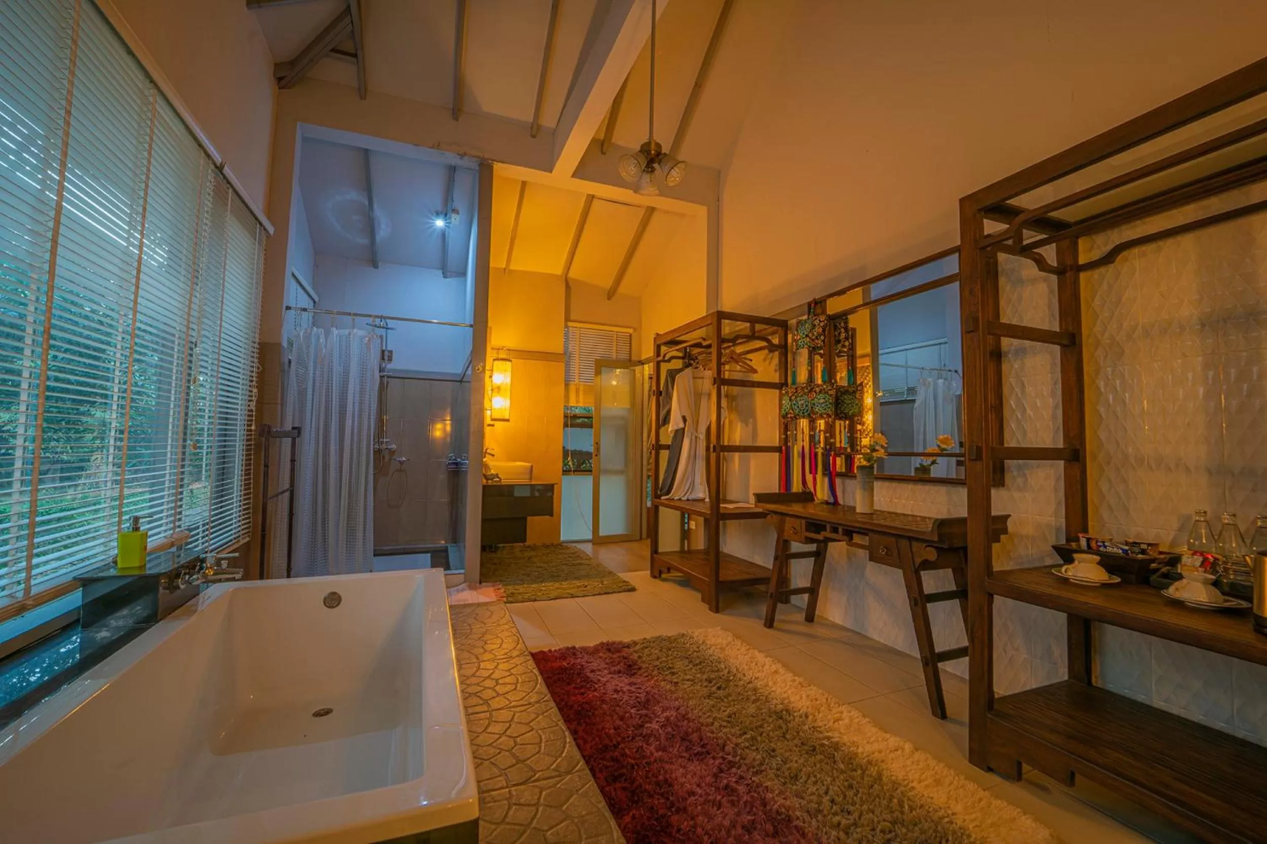 Bathroom in Baan Suan Residence เฮือนพักบ้านสวน