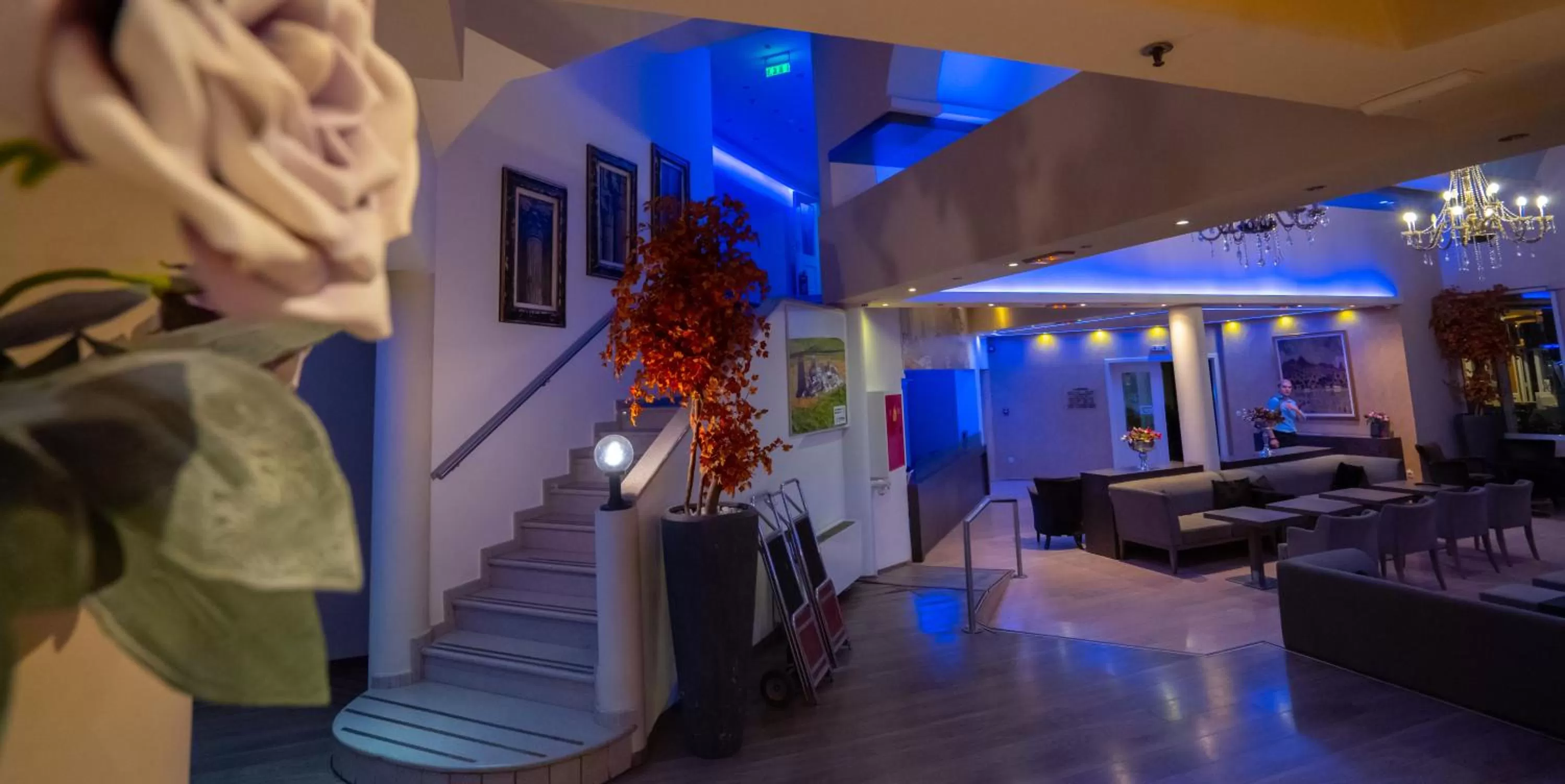 Communal lounge/ TV room in Pantelidis Hotel & Spa