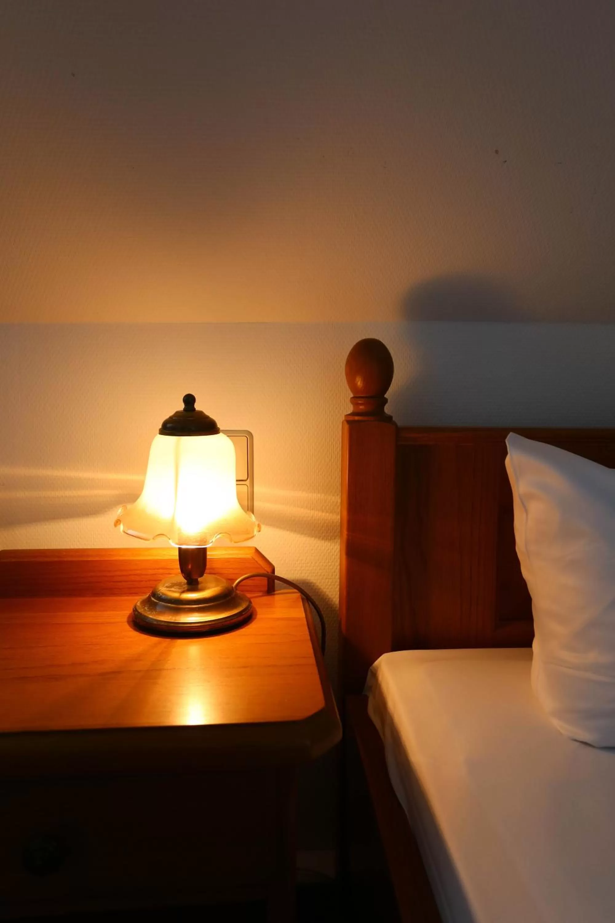 Bed in Parkhotel Forsthaus