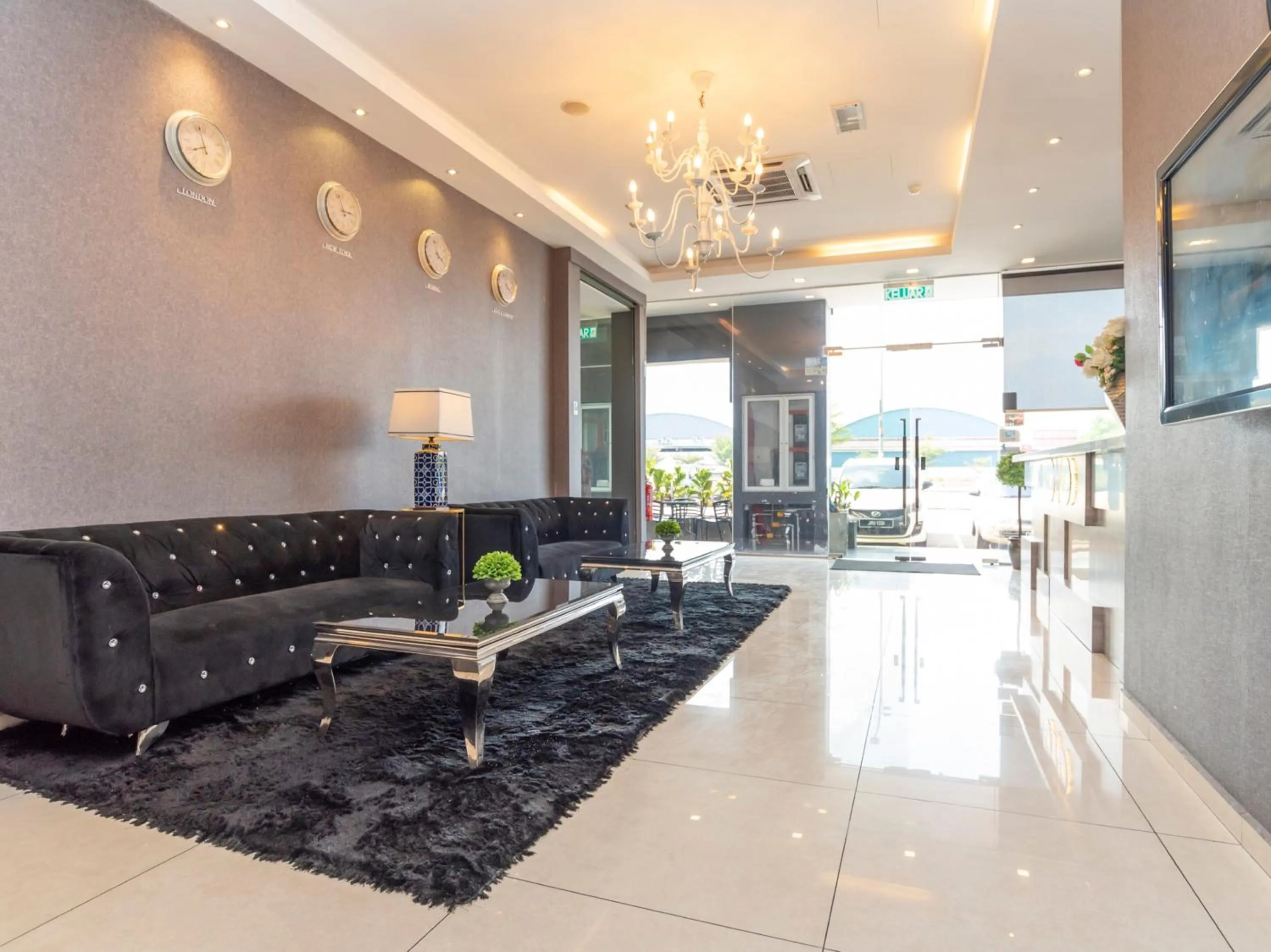 Lobby or reception in De Sweet Boutique Hotel