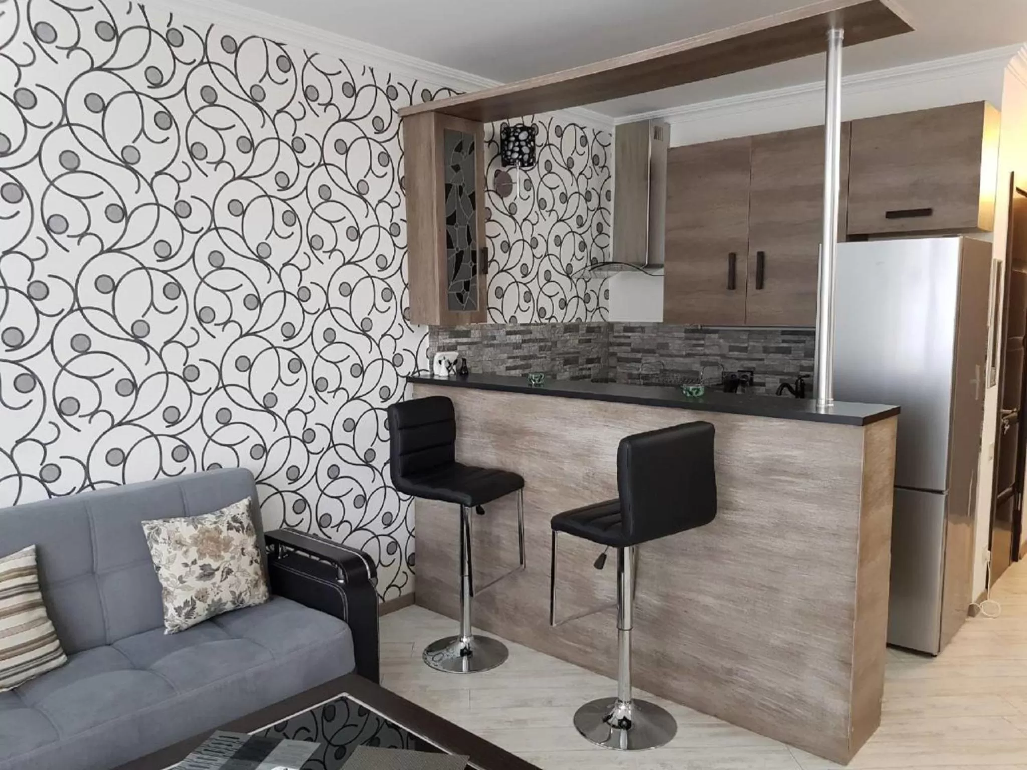 Living room in Blue Star Batumi