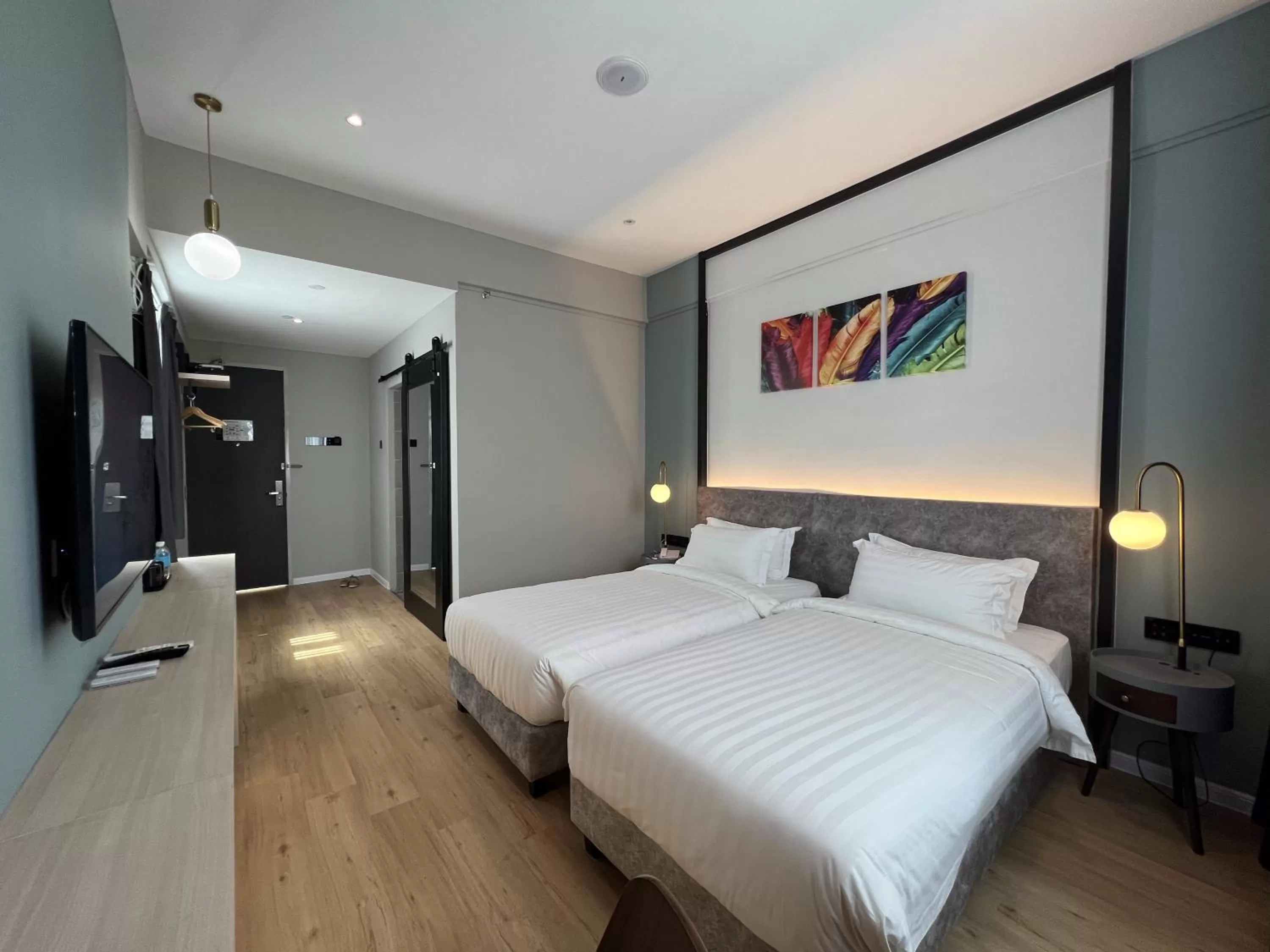 Bedroom, Bed in FUHOTEL