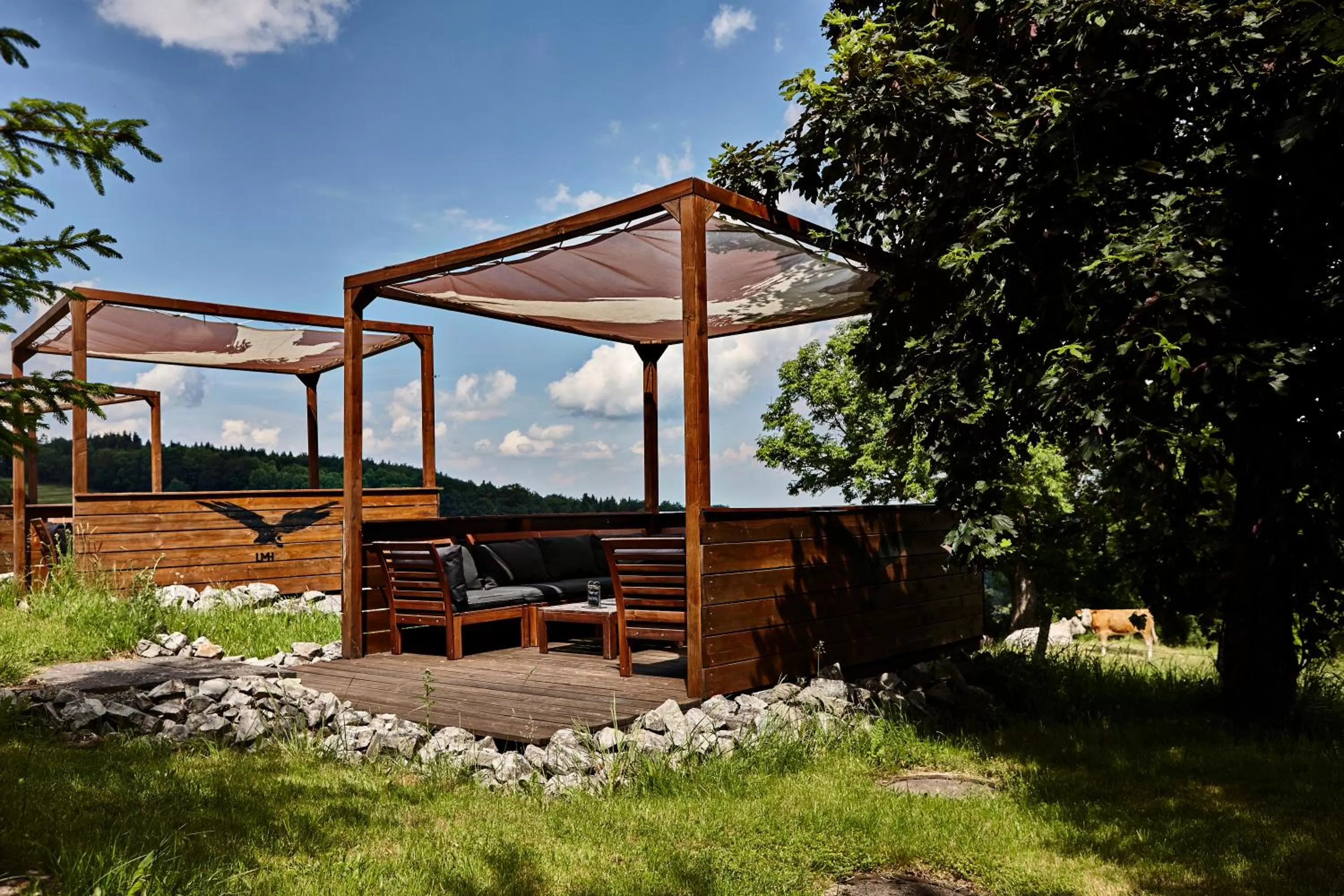 Garden in Berghotel Lothar-Mai-Haus