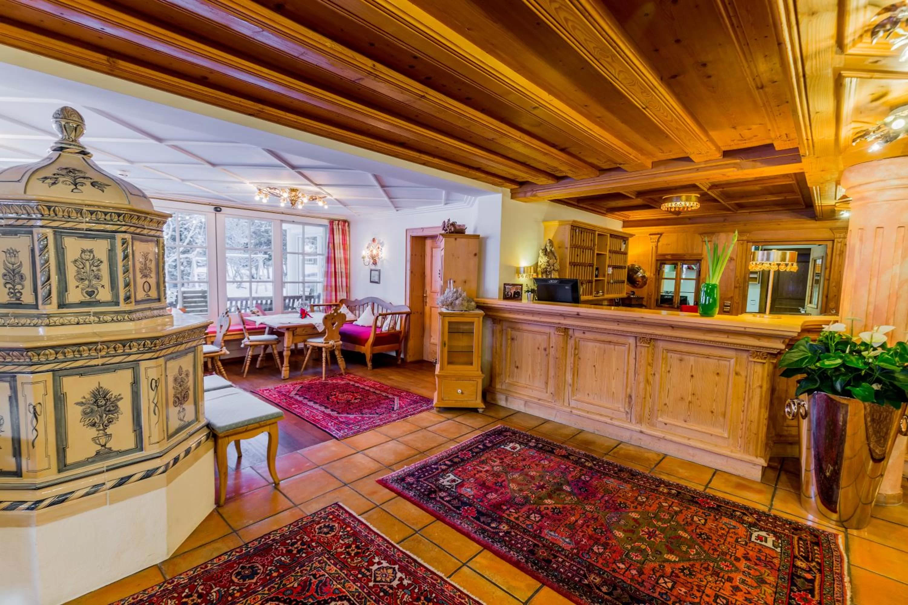 Lobby or reception in Hotel Plattenhof