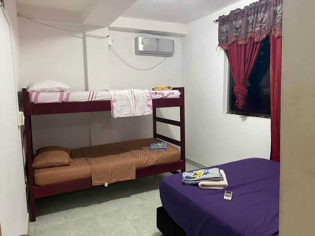 Bed, Bunk Bed in Posada Casamar 2