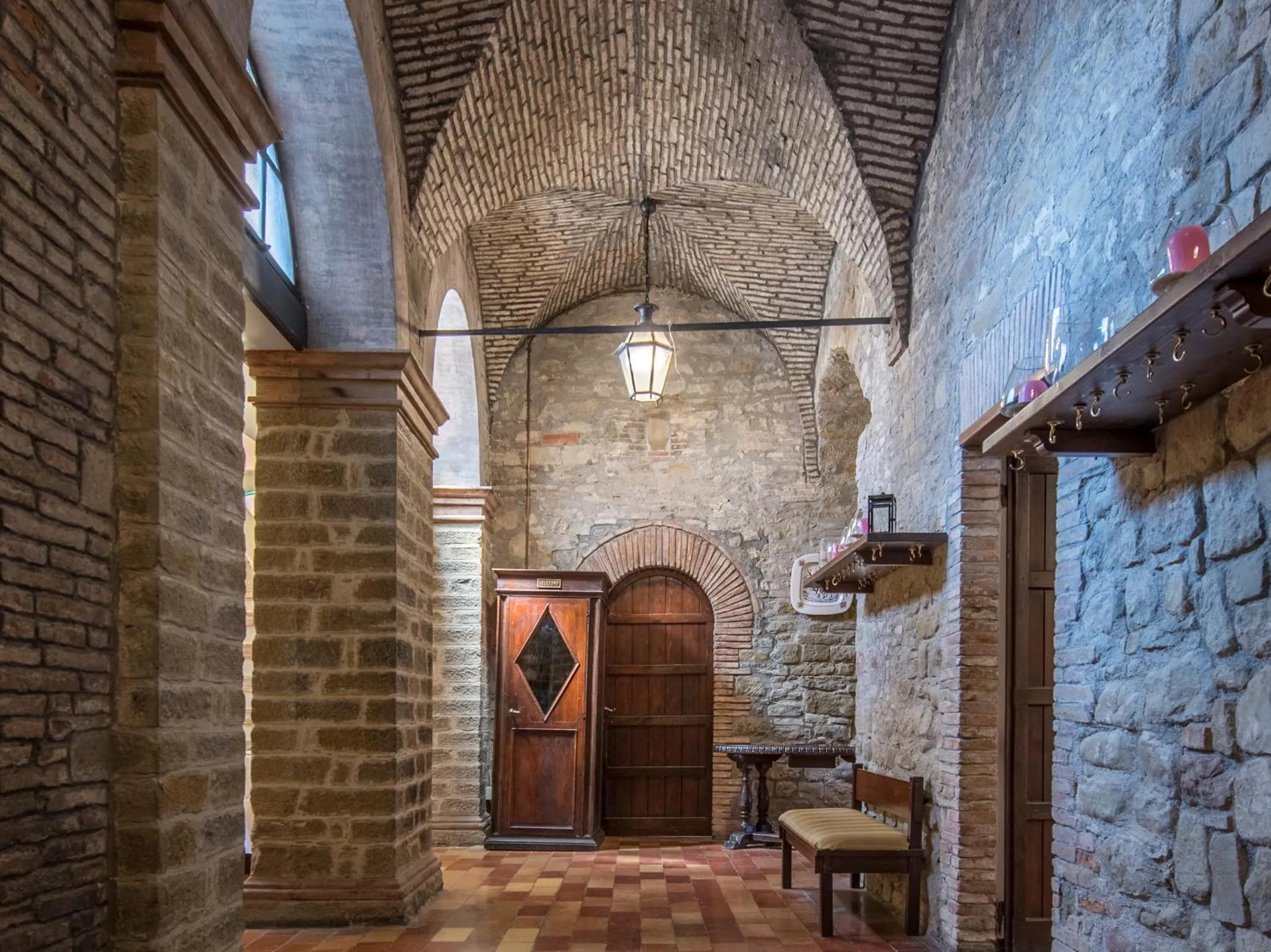 Decorative detail in Hotel Villa Montegranelli