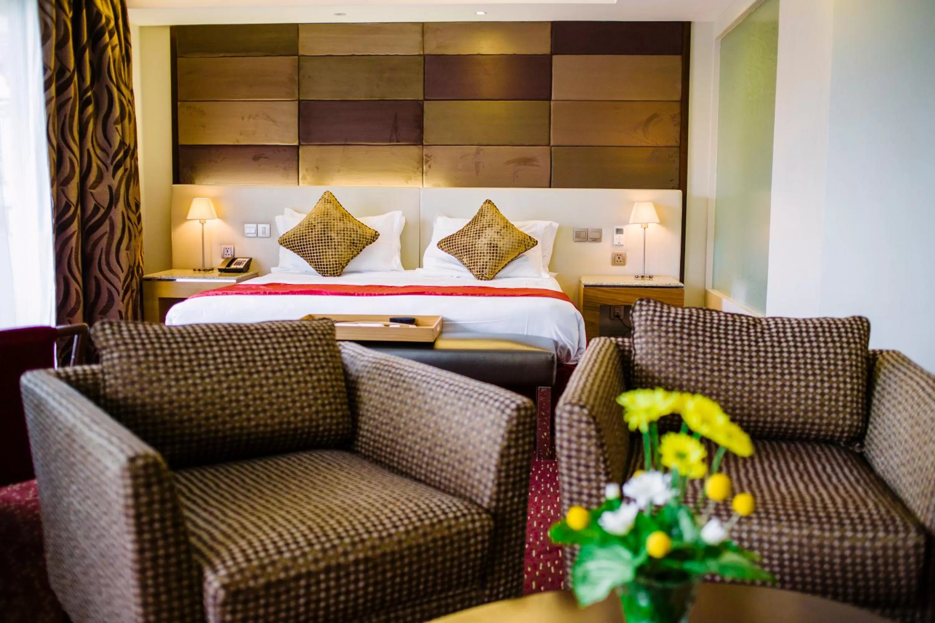 Photo of the whole room, Bed in The Boma Nairobi