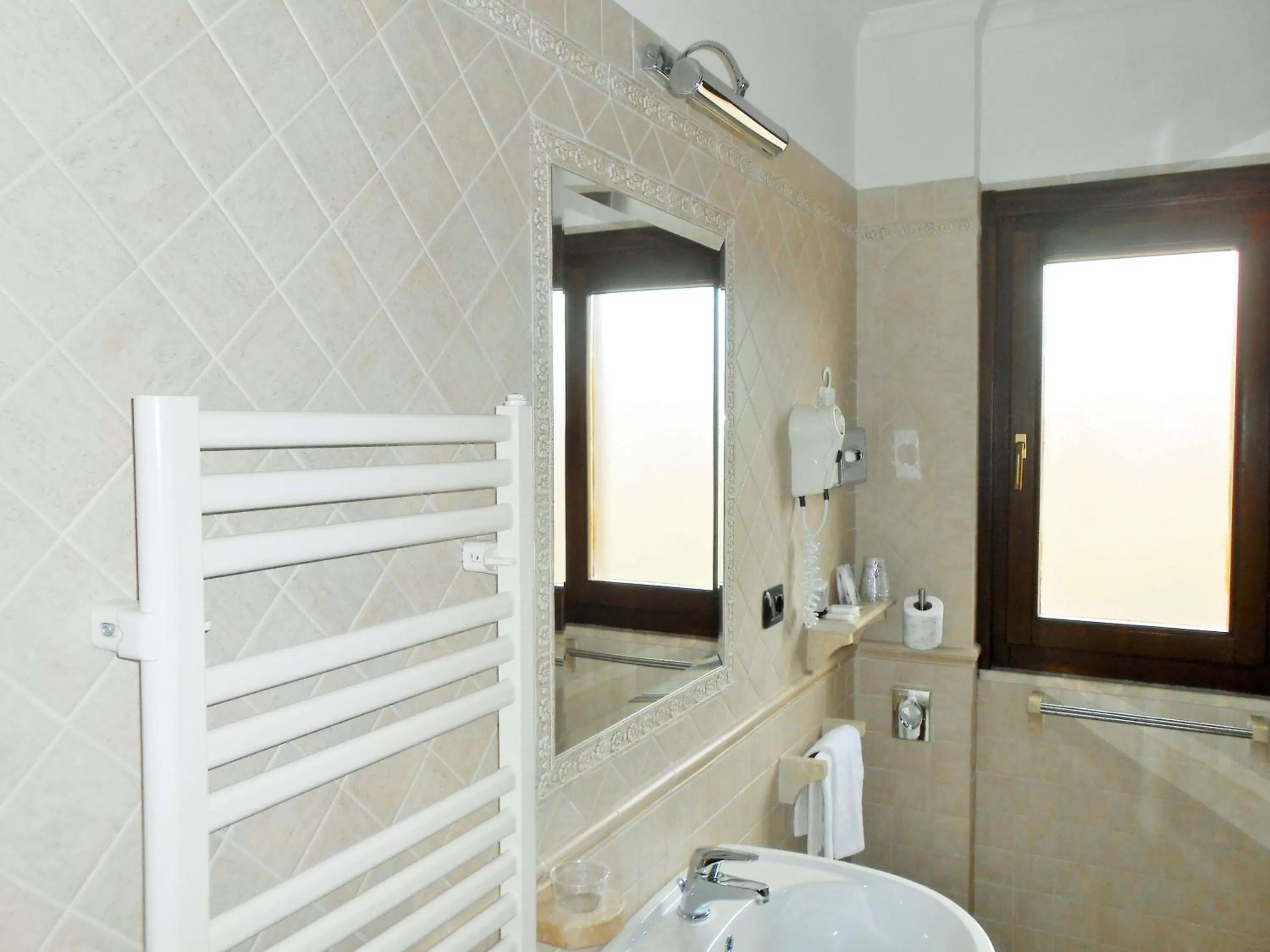 Shower in Hotel Riviera Fiumicino