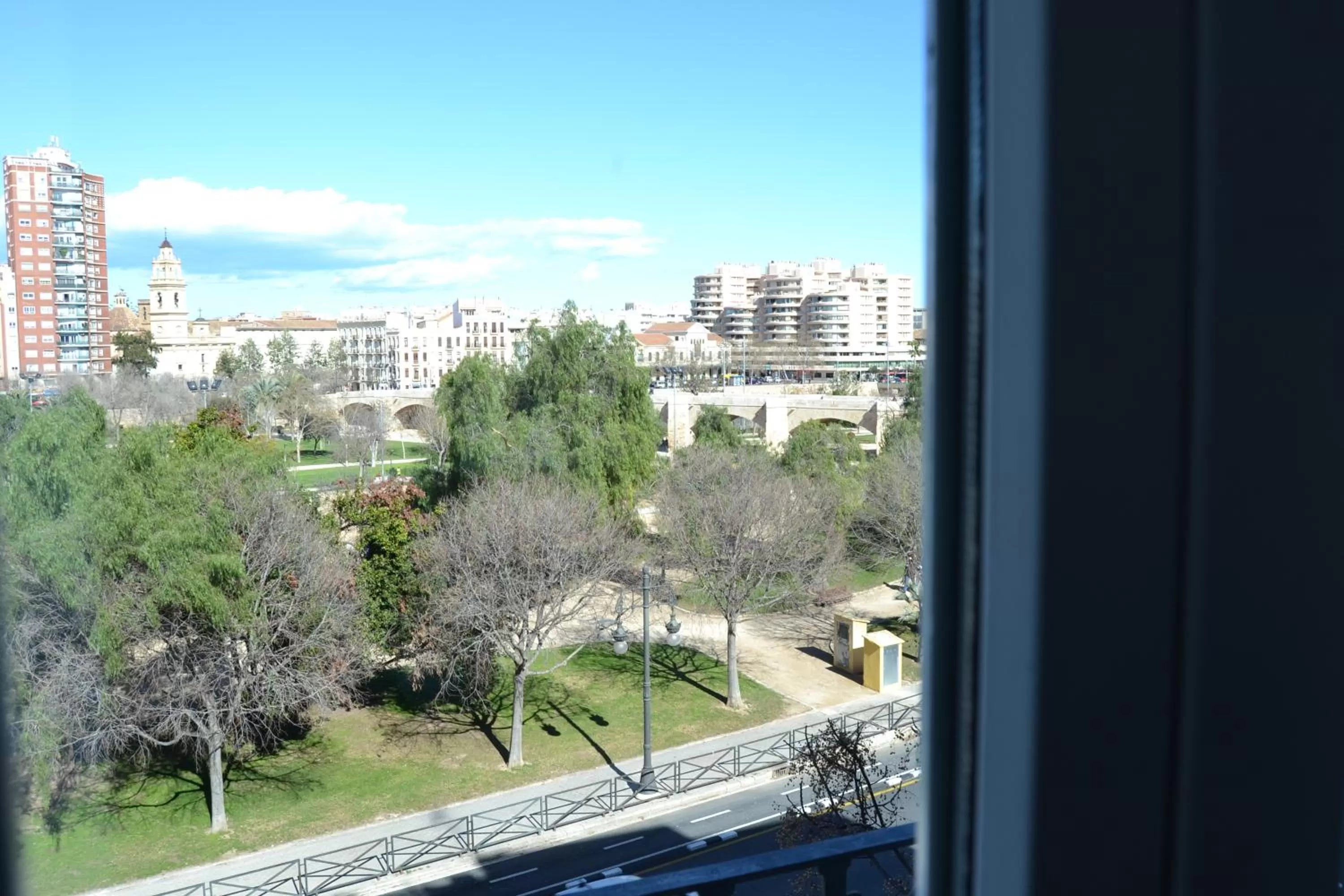 Garden view in Blanq Carmen Hotel