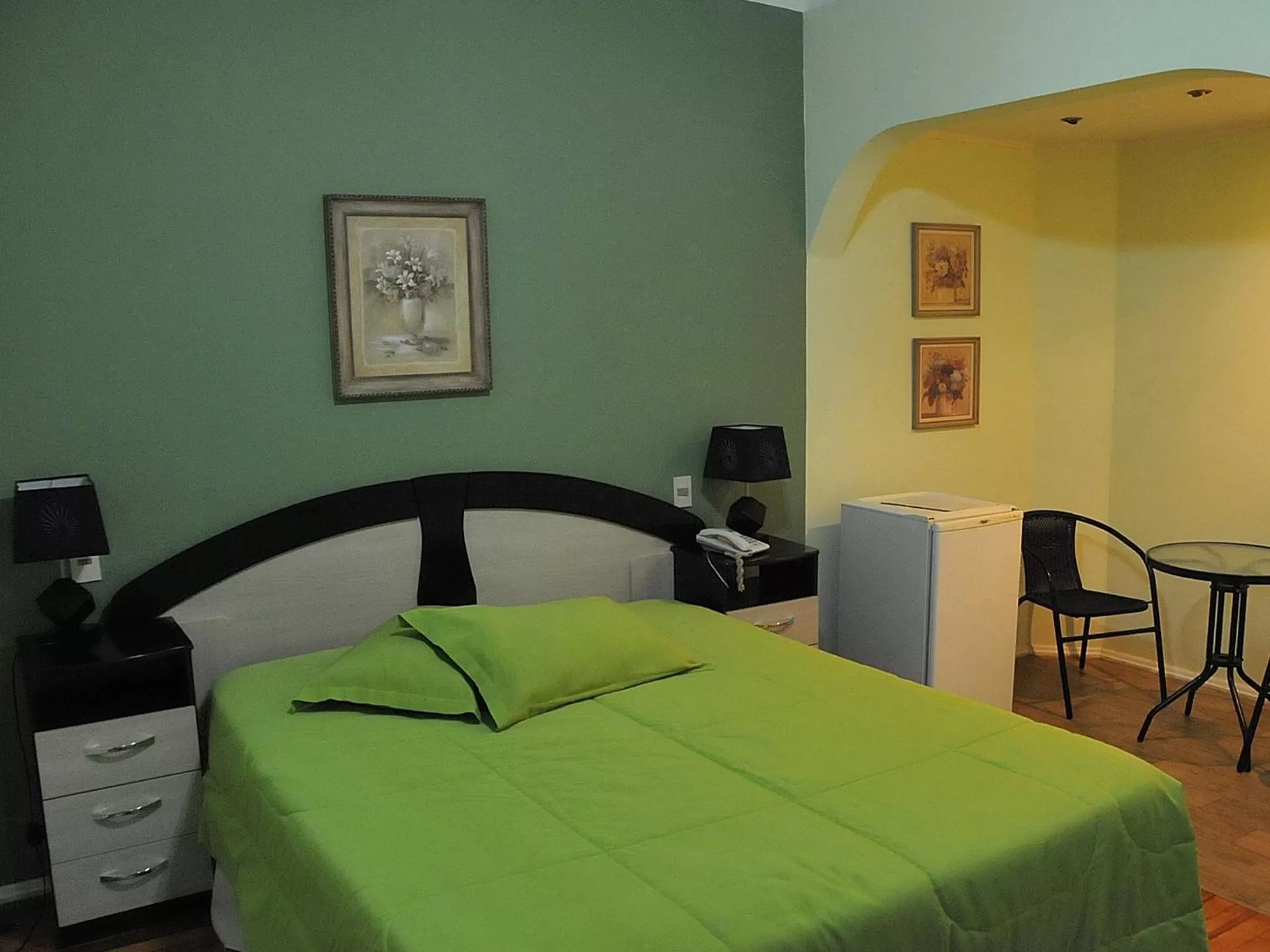 Photo of the whole room, Bed in Hotel Uruguay Brasil