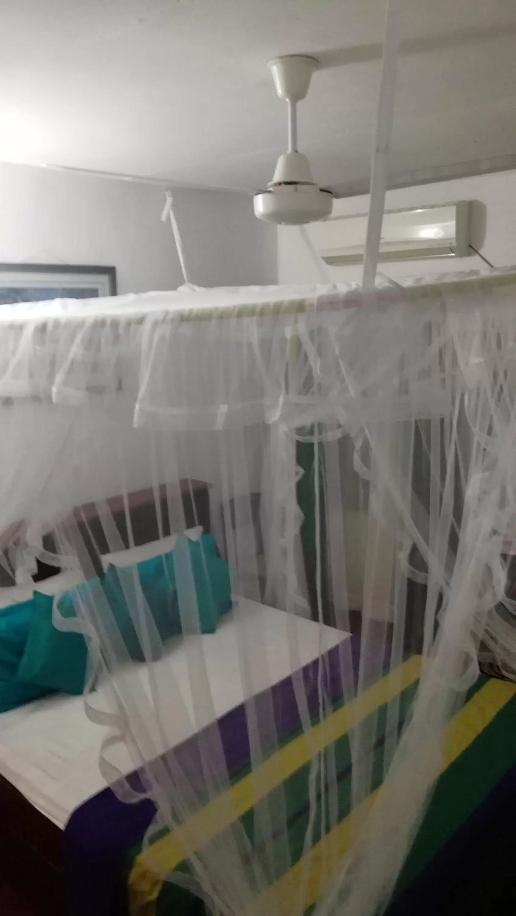 Bed in Jumera Villa Mirissa