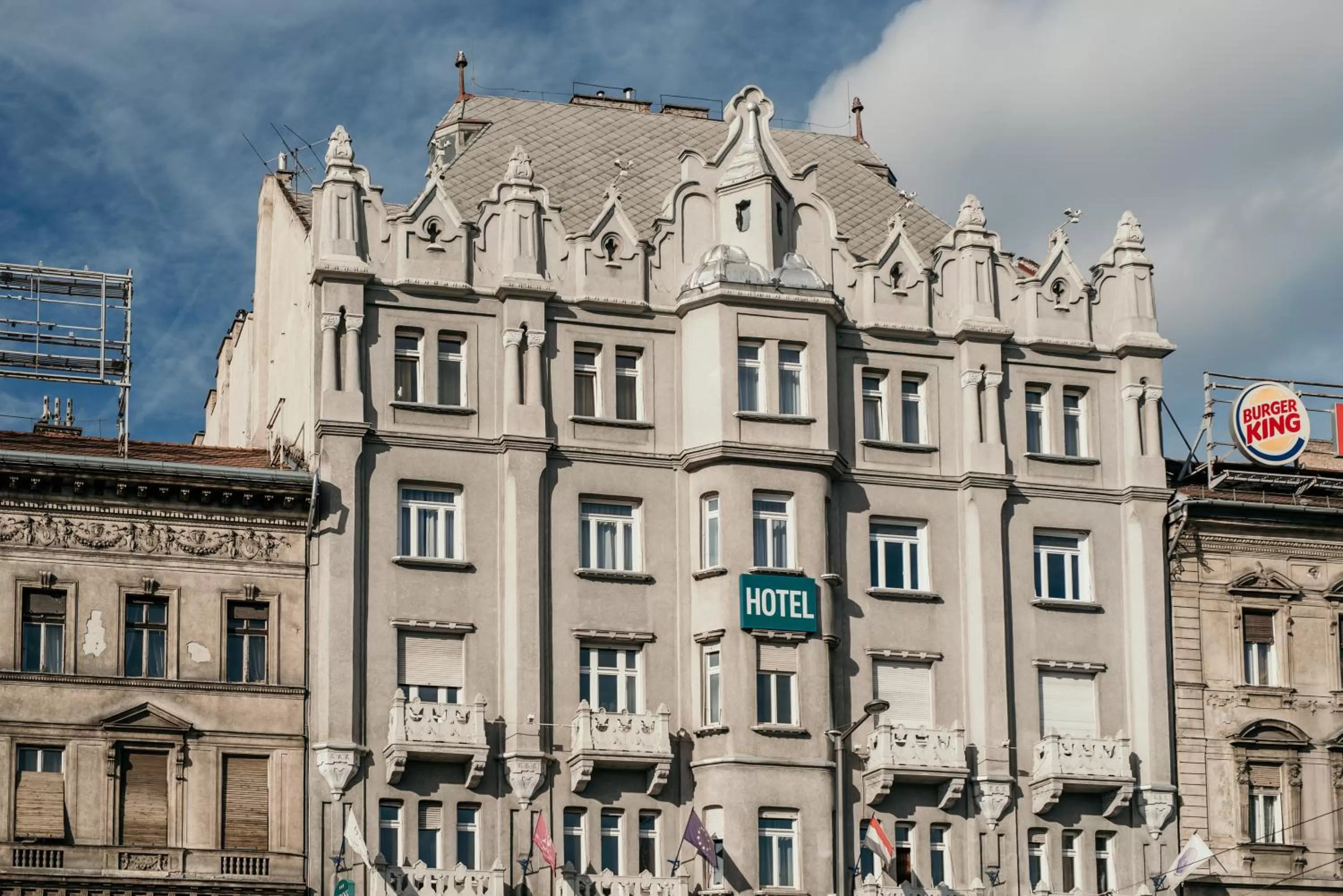Property building in Baross City Hotel - Budapest