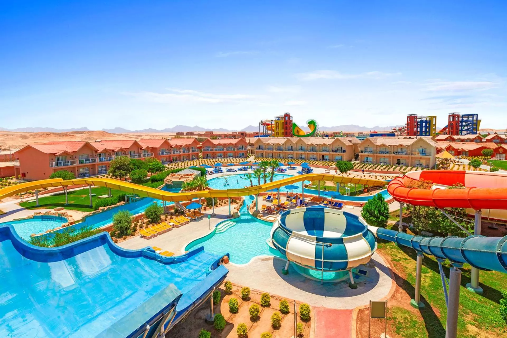 Aqua park in Neverland City Hurghada - Pickalbatros