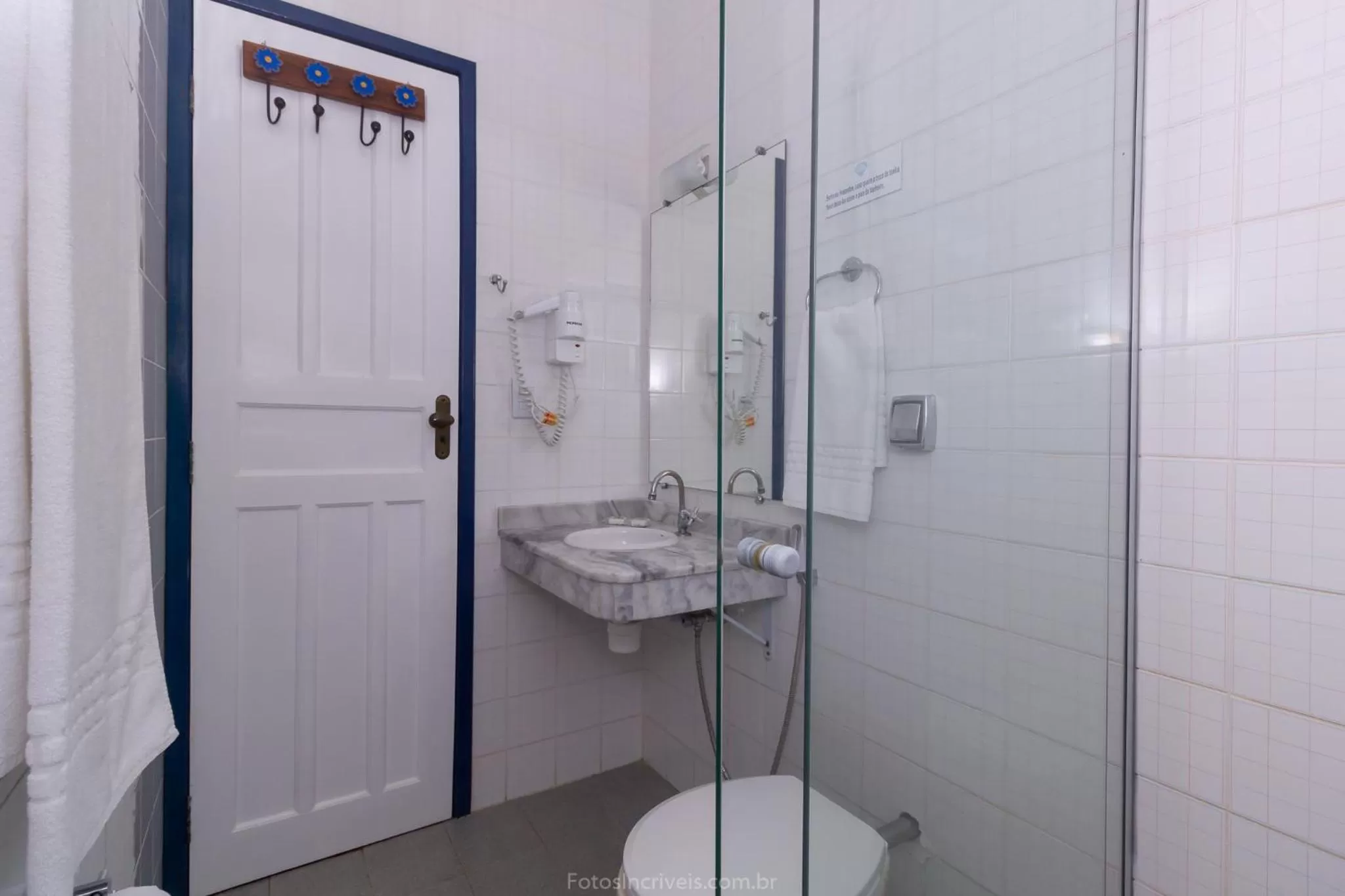 Bathroom in Pousada Aconchego