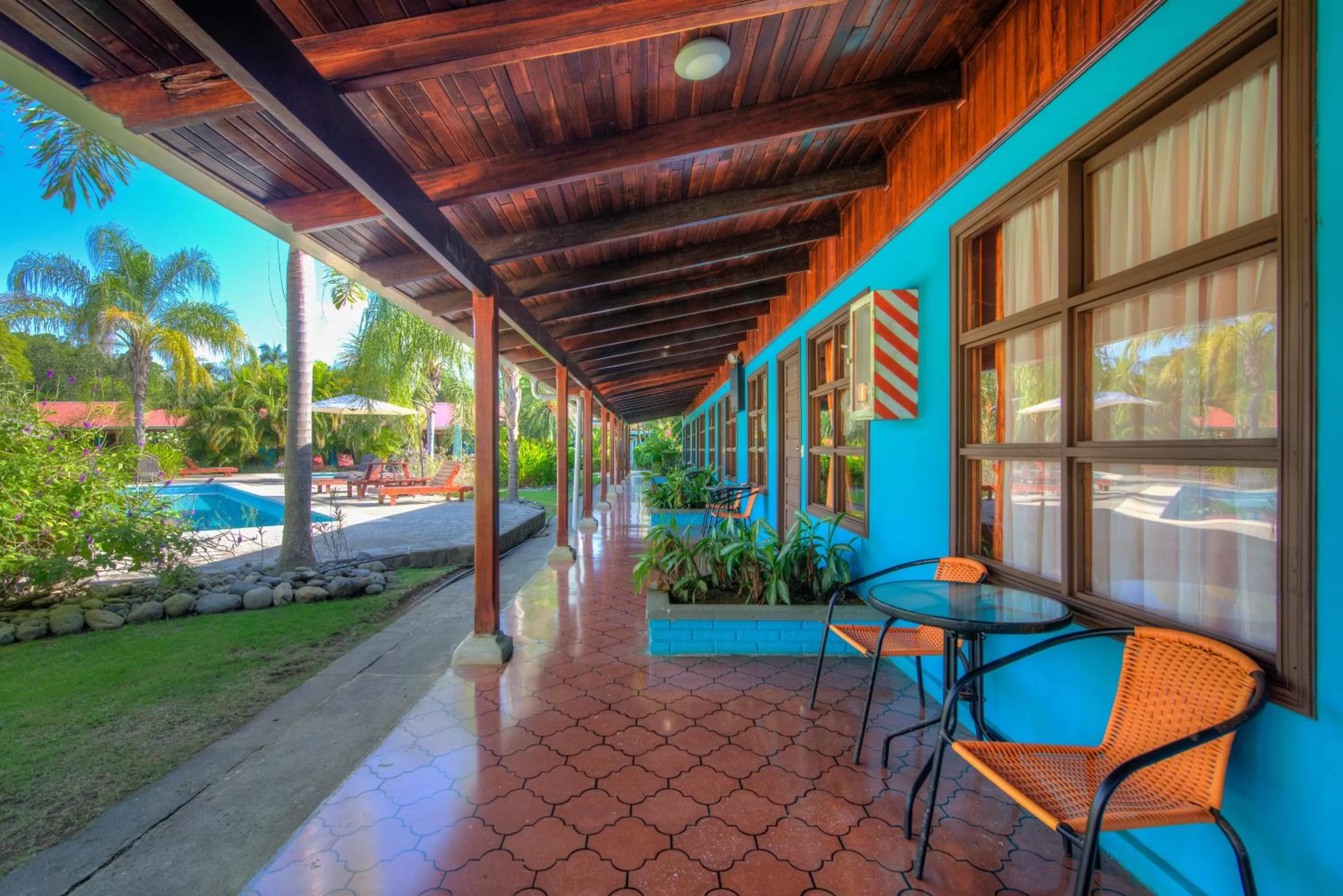 Patio in Beach Break Resort