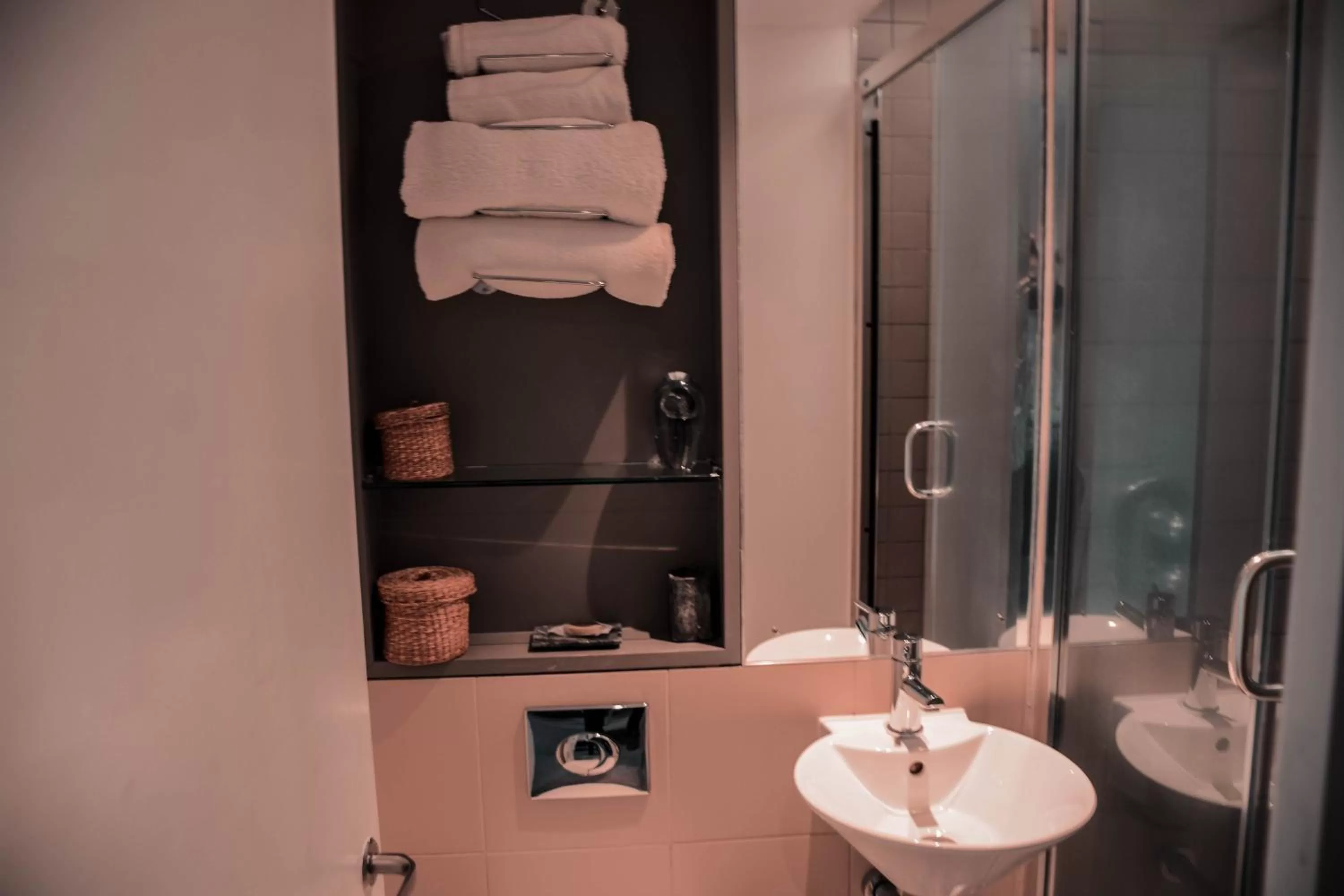 Bathroom in Hotel 55