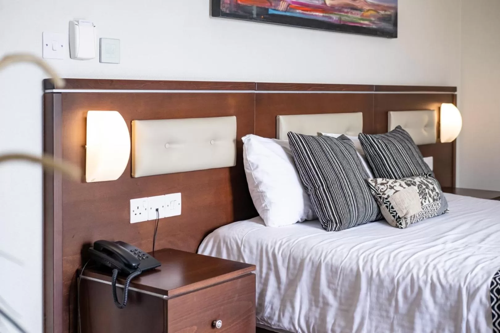 Bed in Livadhiotis City Hotel