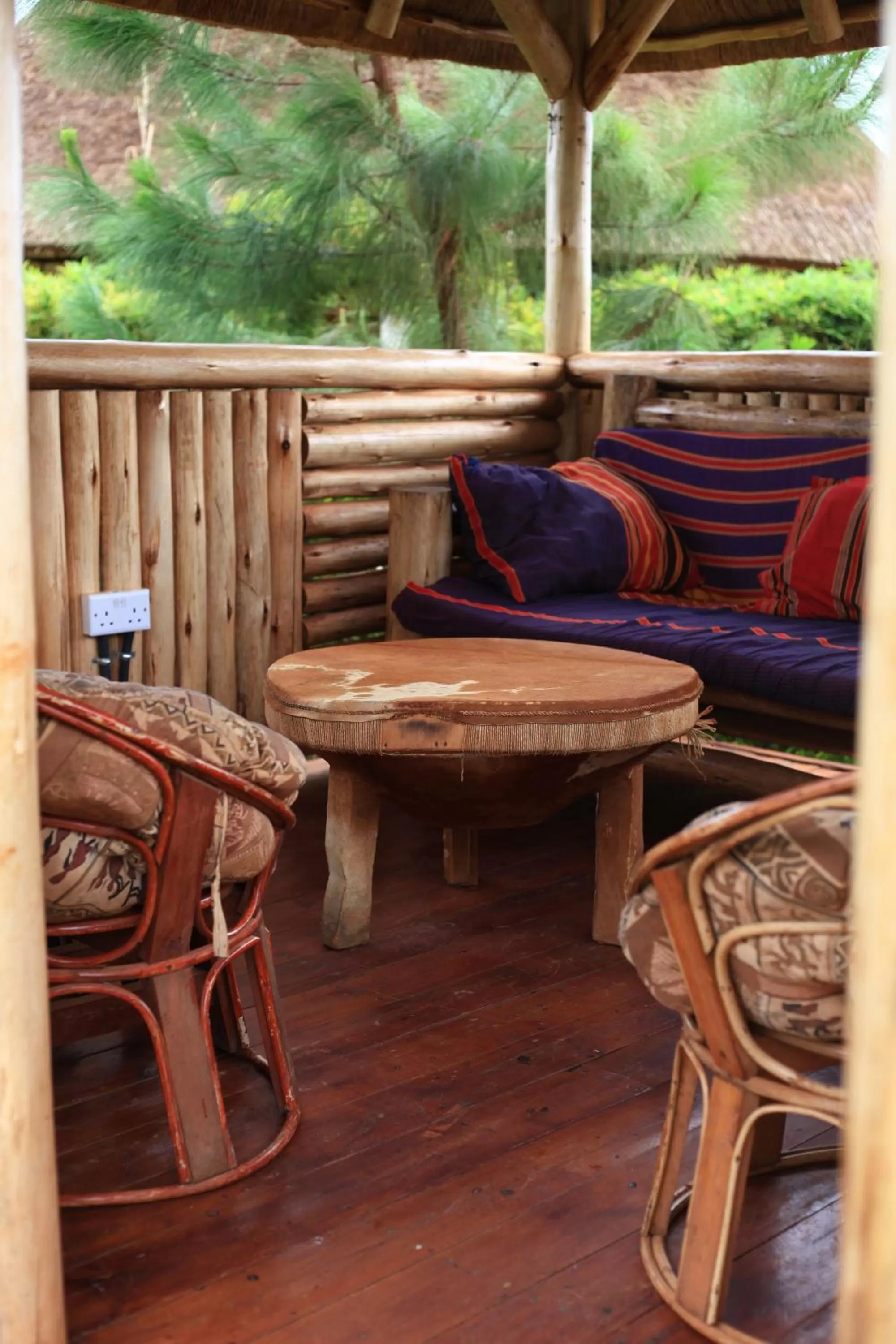 Seating Area in Elite Backpackers Services