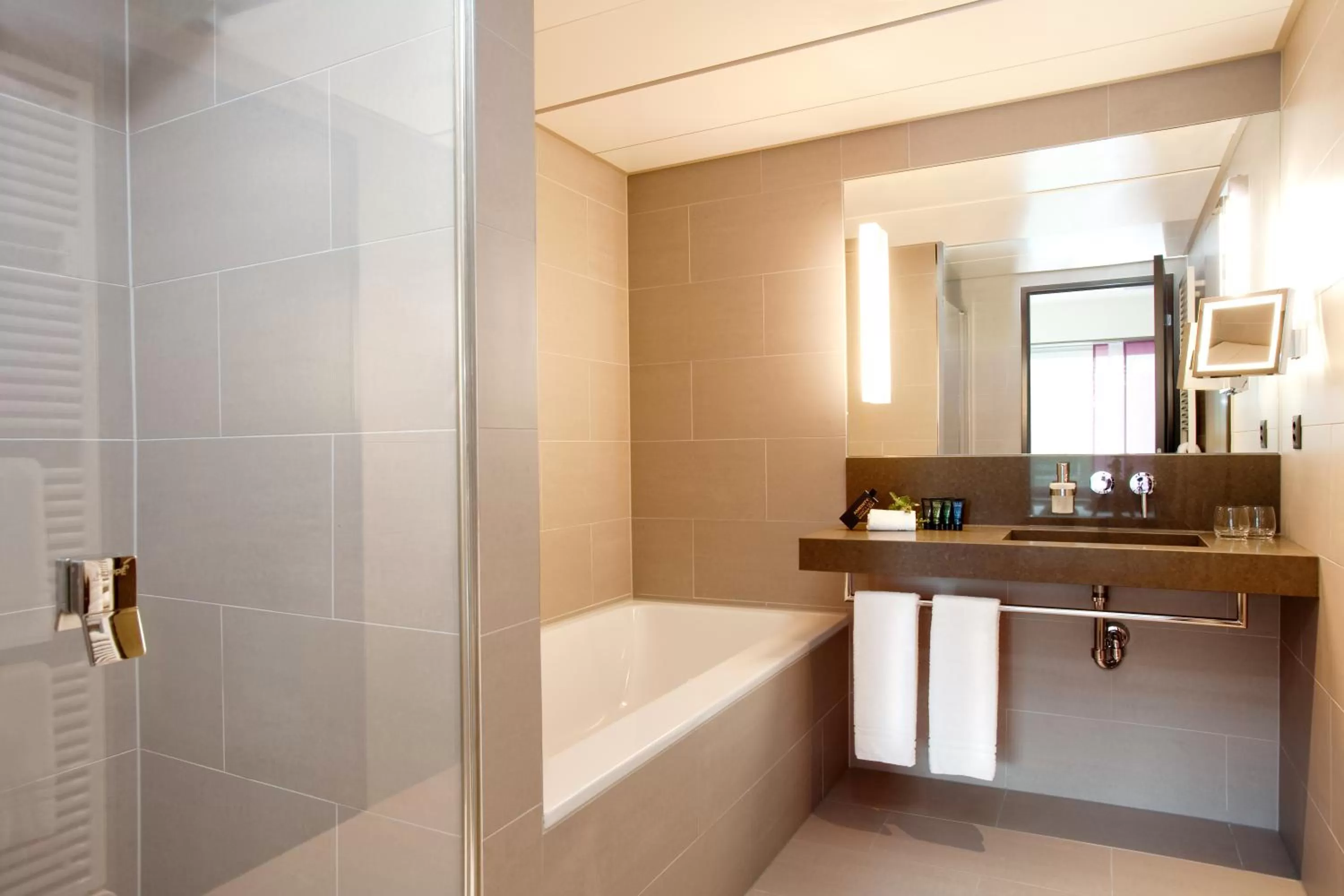 Shower in Vienna House by Wyndham zur Bleiche Schaffhausen