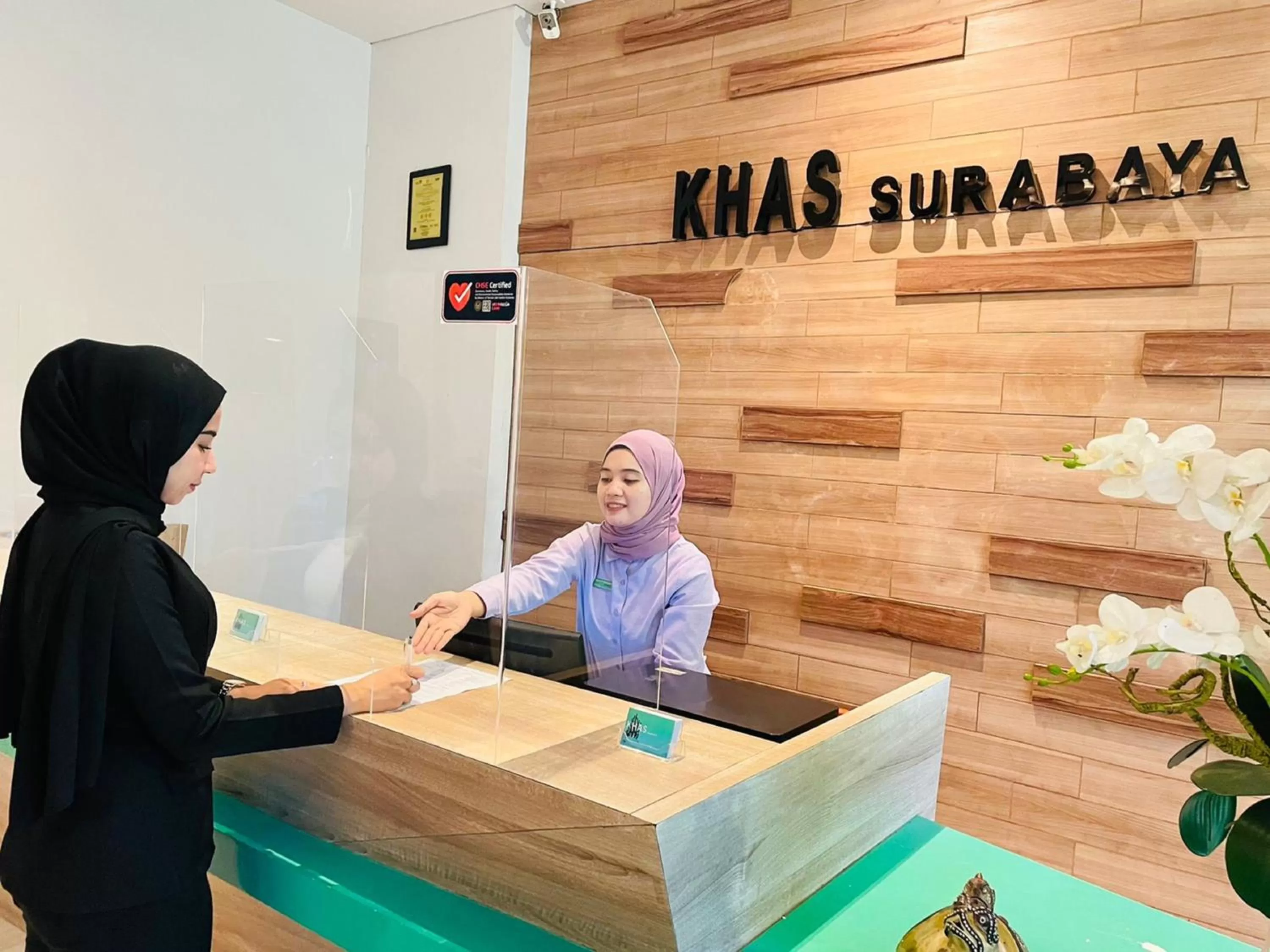 Property logo or sign in KHAS Surabaya Hotel