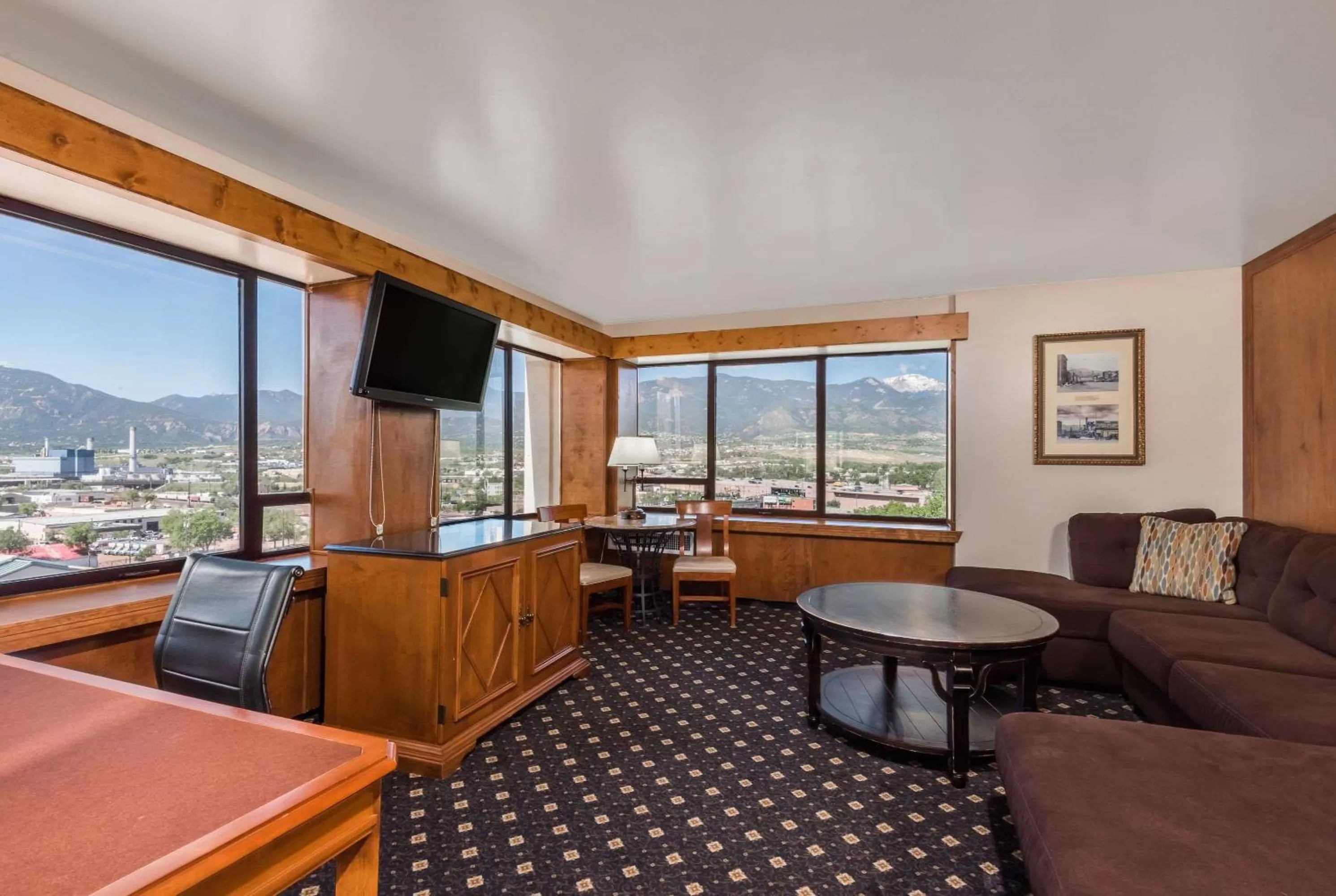 King Suite with Mountain View in The Antlers, a Wyndham Hotel