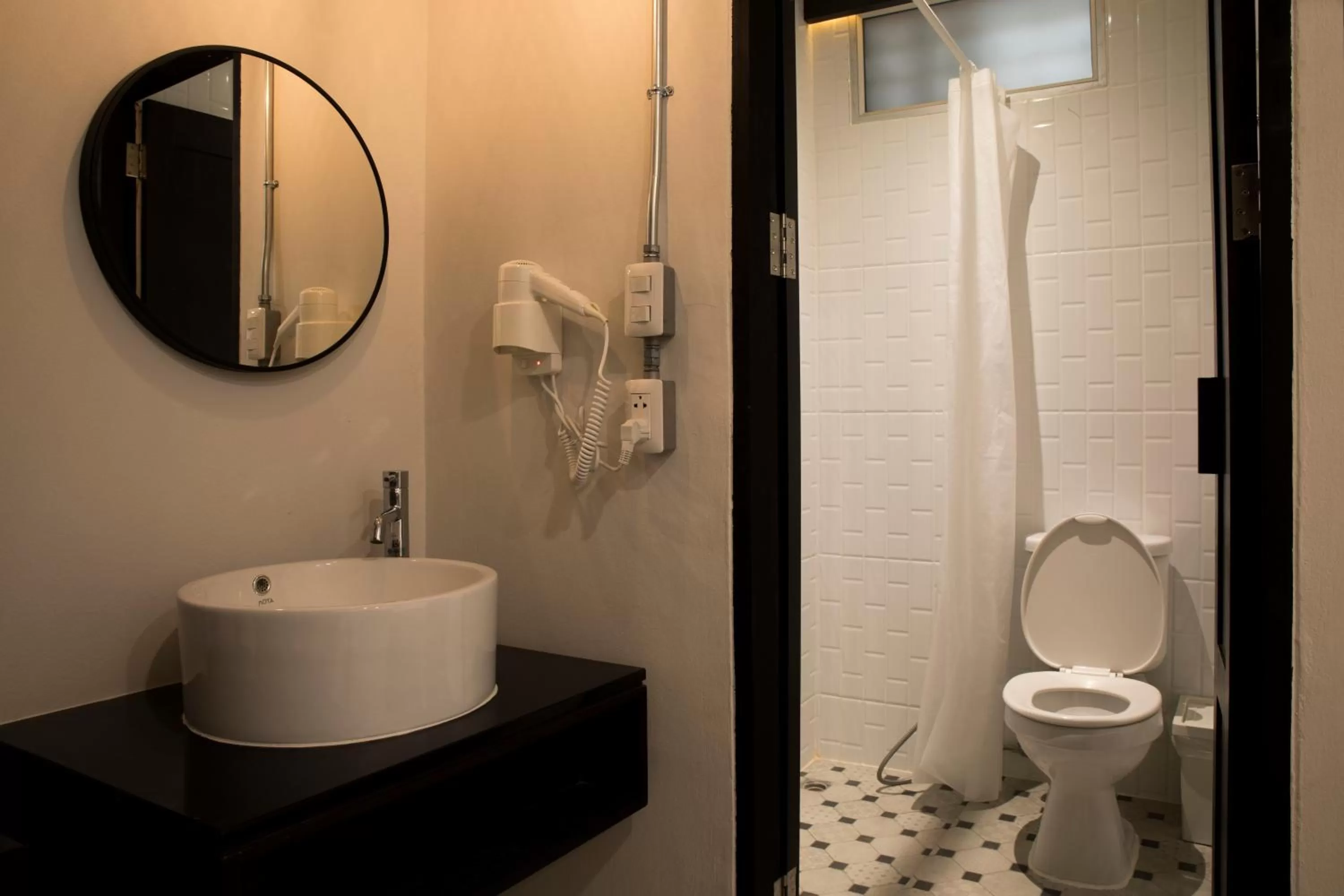 Shower in Tim Mansion