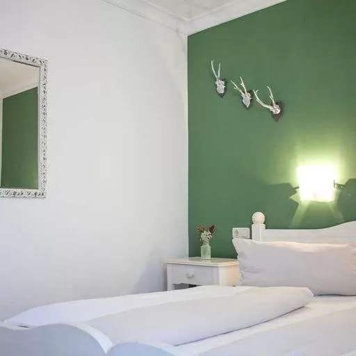 Bed in Hotel Egger-Stüberl