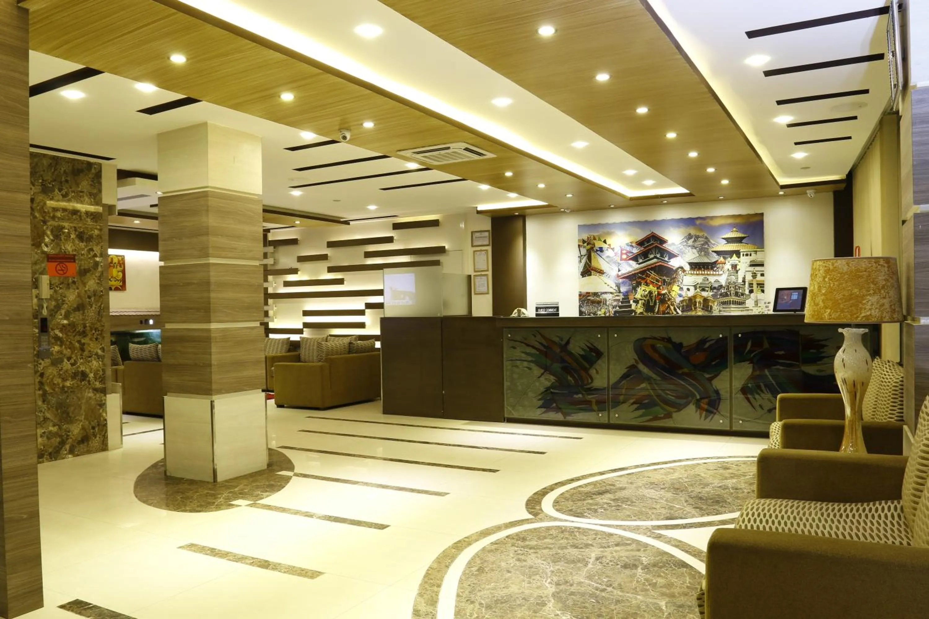 Seating area in Hotel Mirage Regency