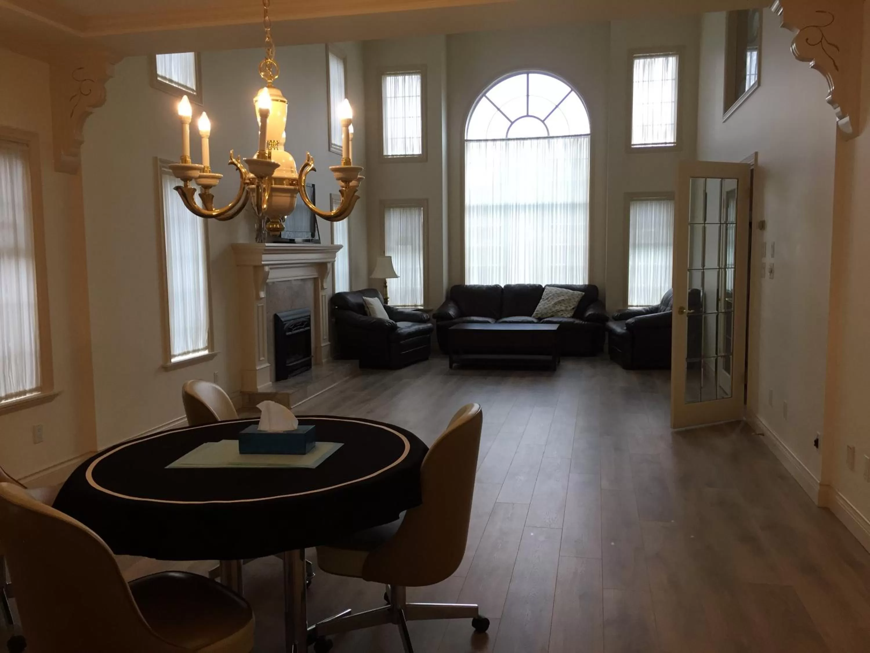 Living room in Go House