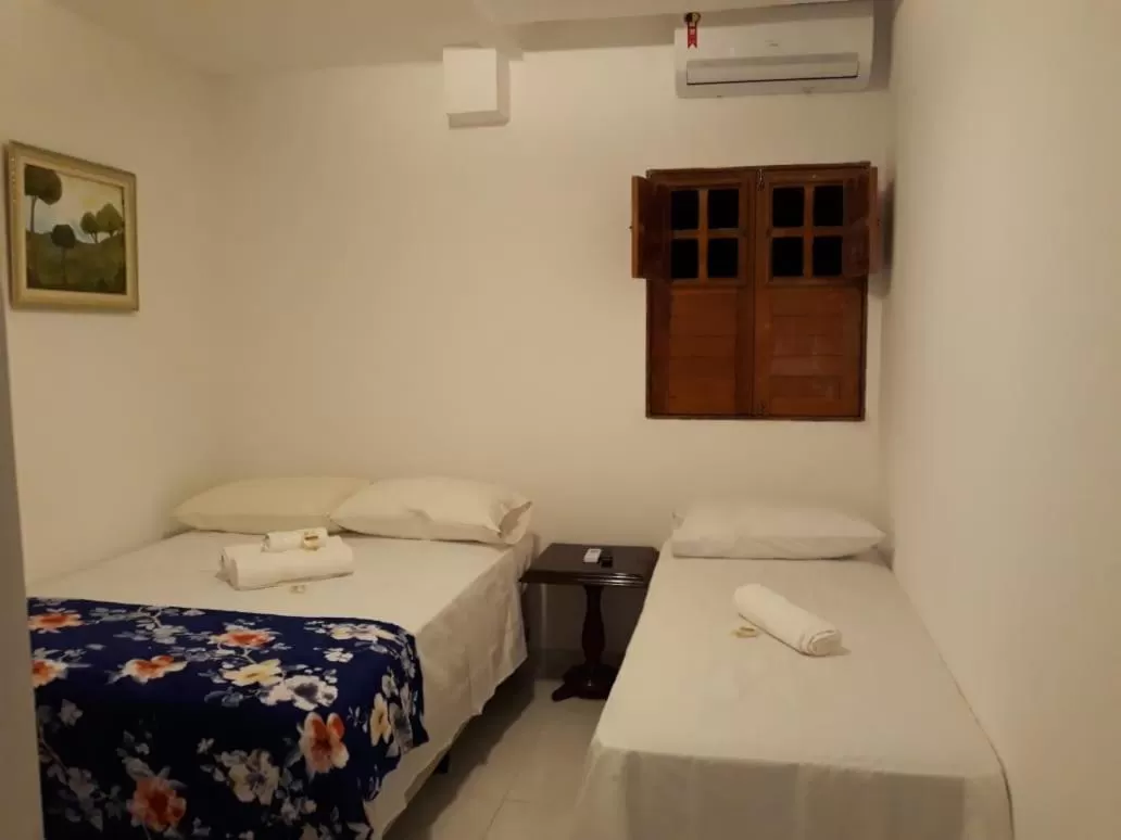 Bed in Pousada Praia Bela Maceió