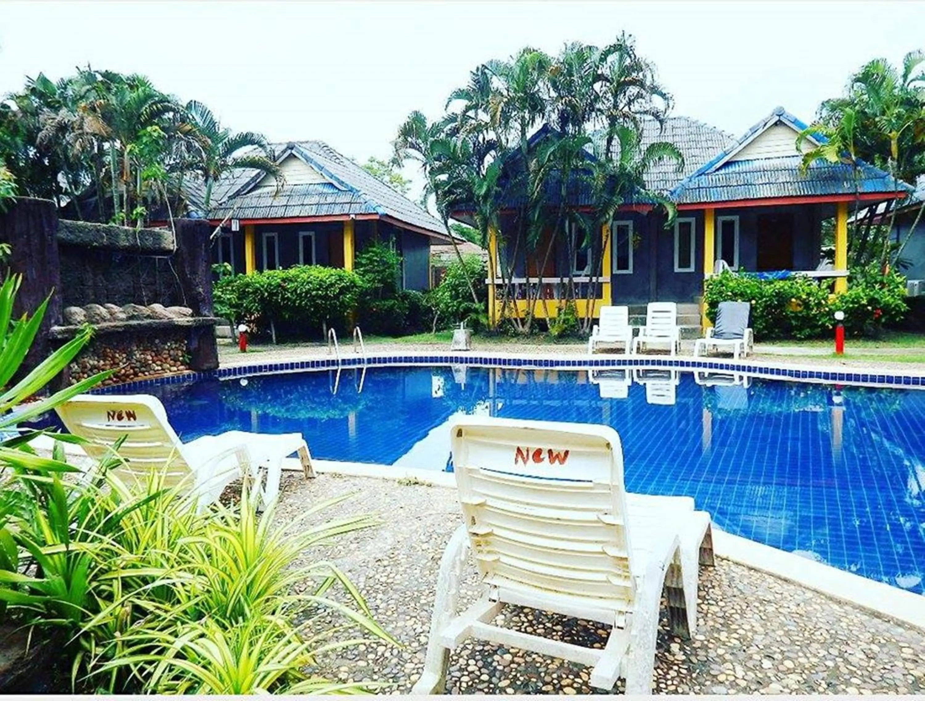 Swimming pool in Lanta New Beach Bungalows - SHA Plus