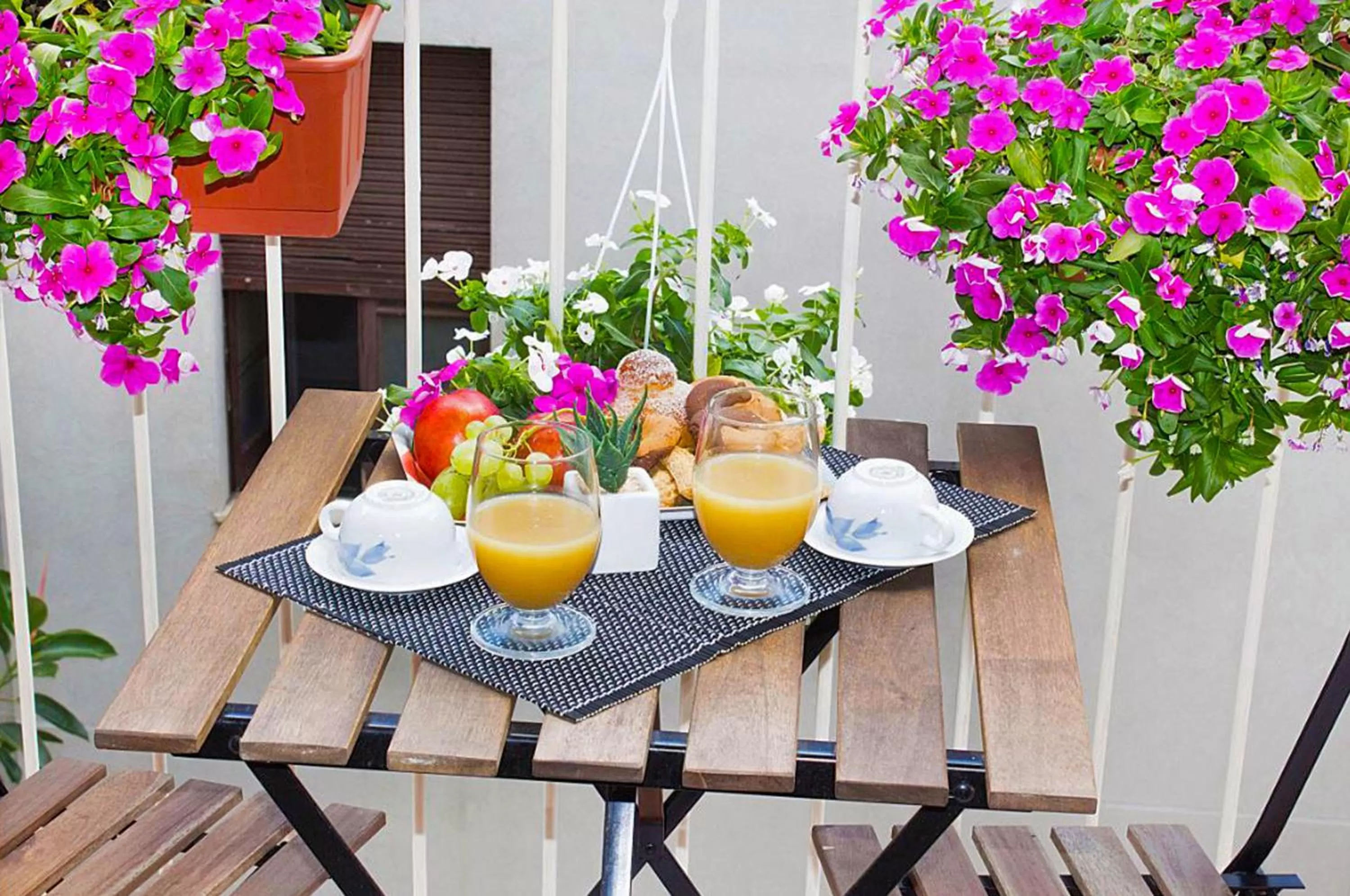 Balcony/Terrace in B&B Miro Centro Catania