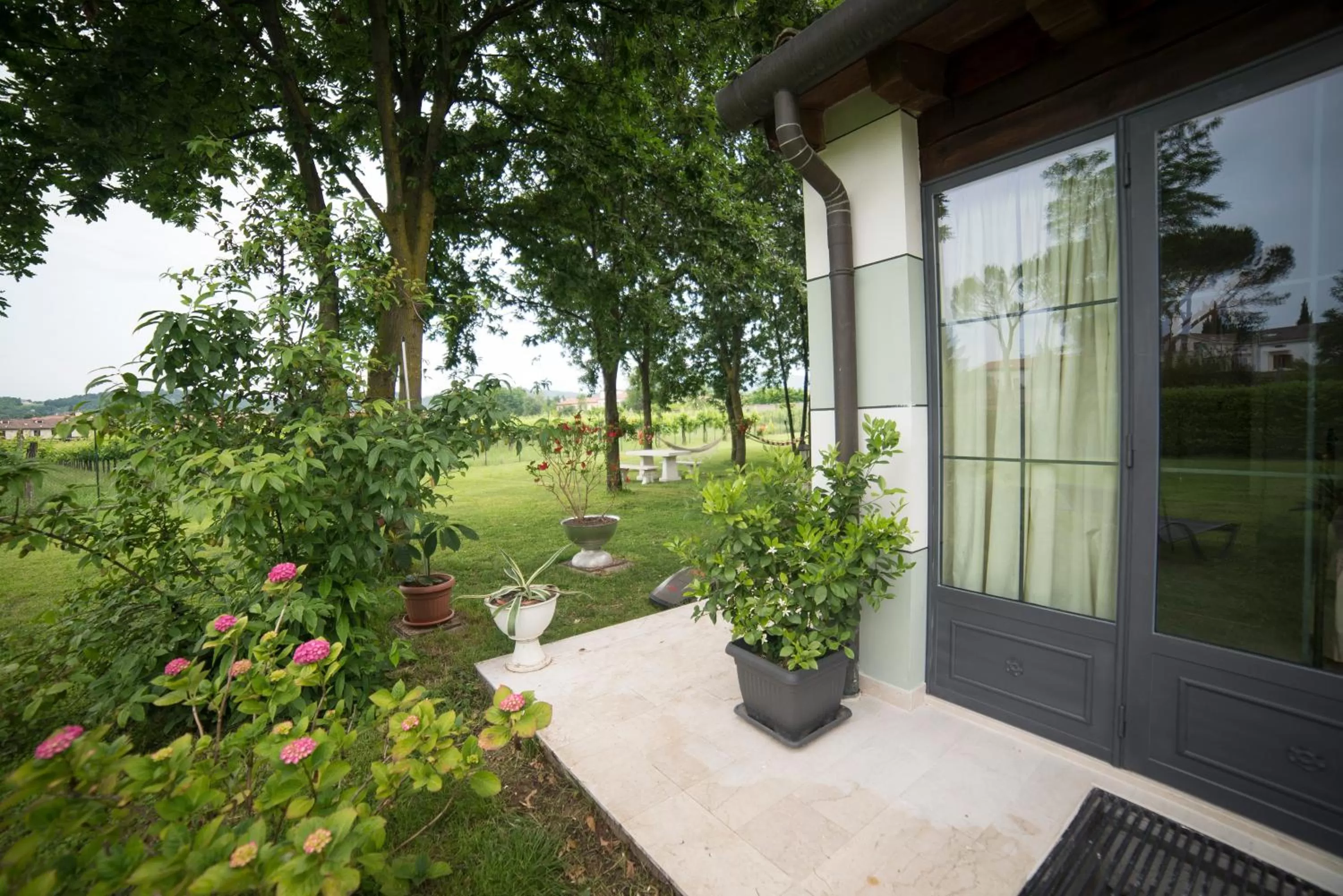 Patio in Villa Franca in Franciacorta