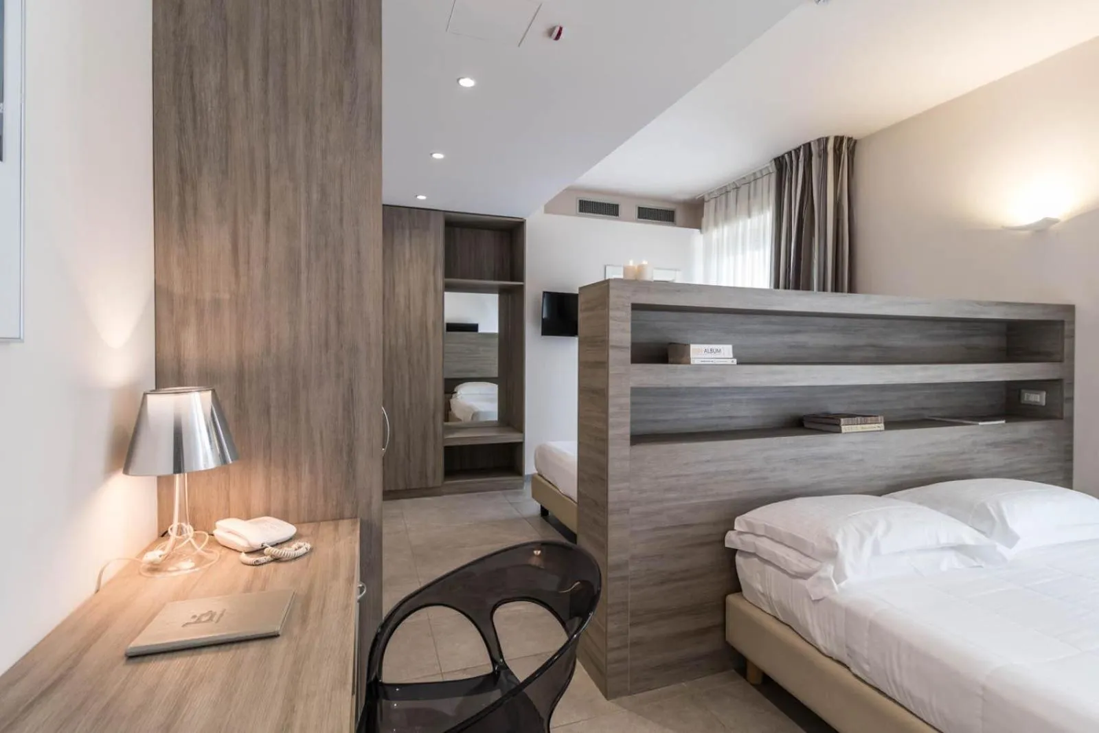 Photo of the whole room, Bed in Bellettini Hotel