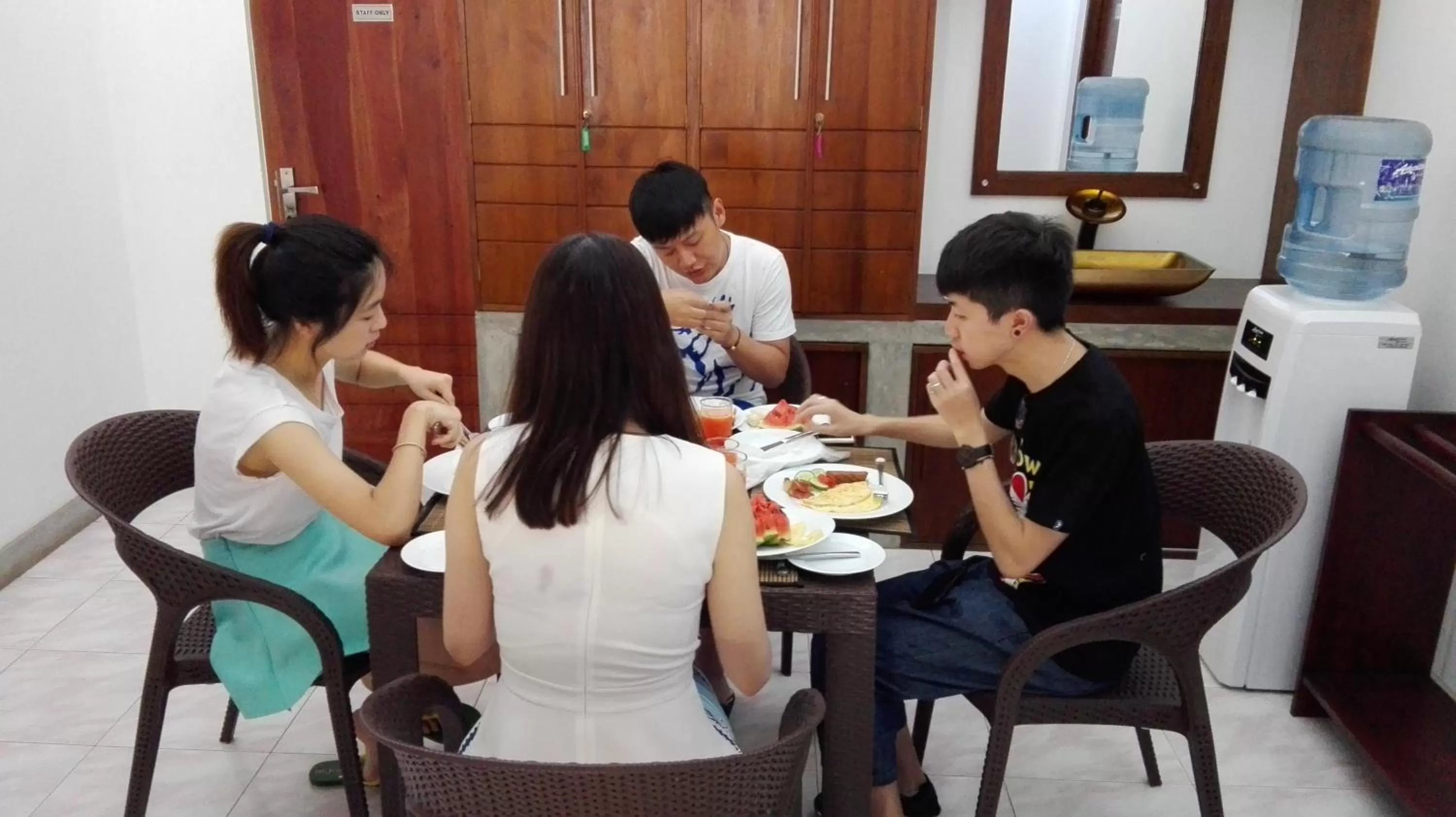 People in Inlak Garden Hotel