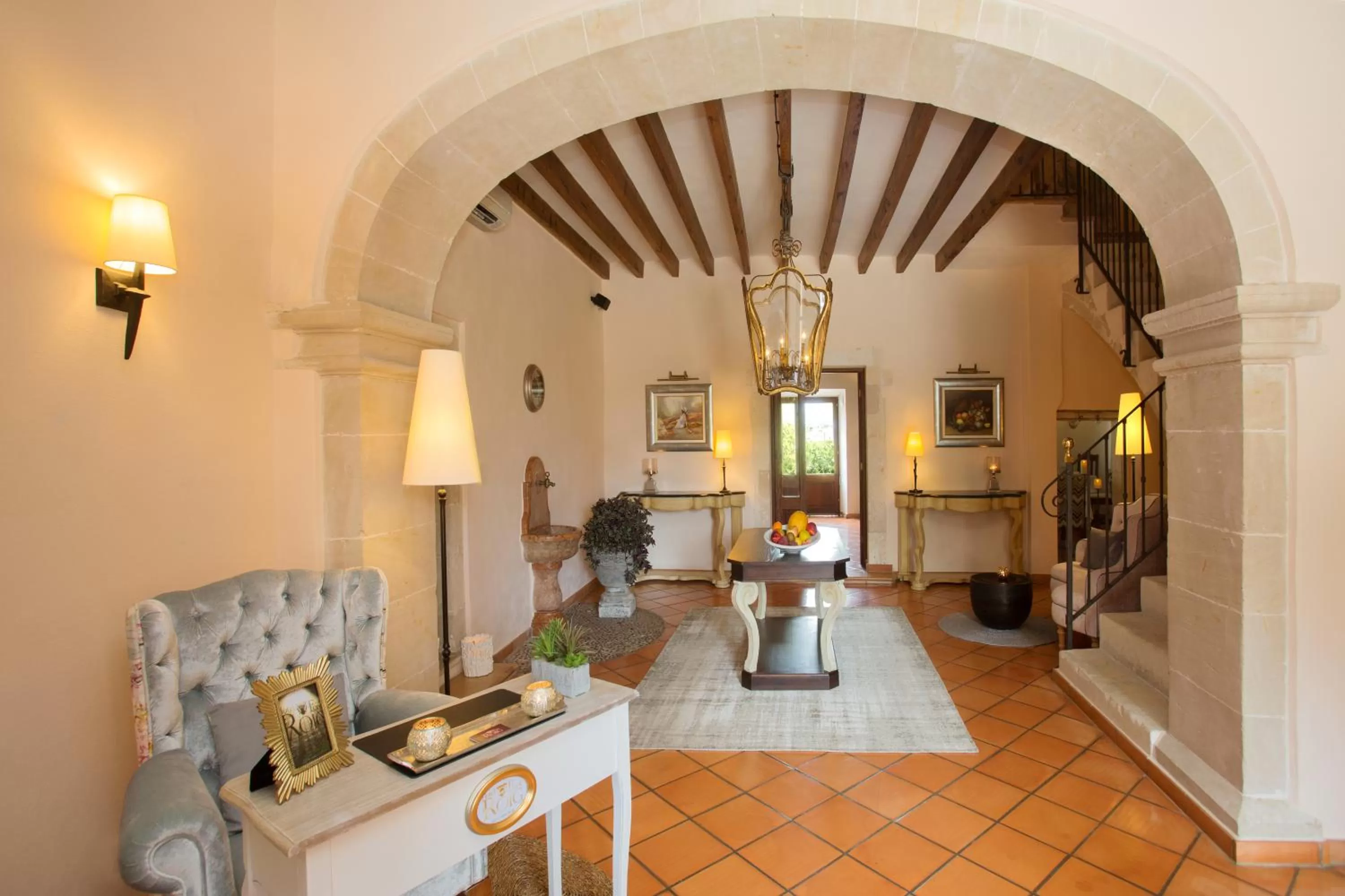 Lobby or reception in Casa Font i Roig
