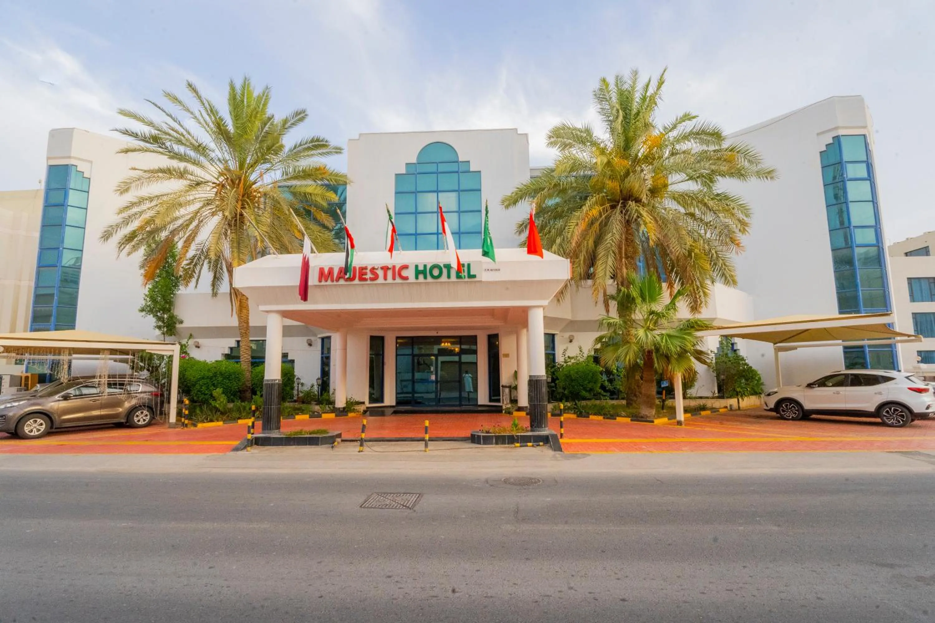 Property building in Majestic Hotel