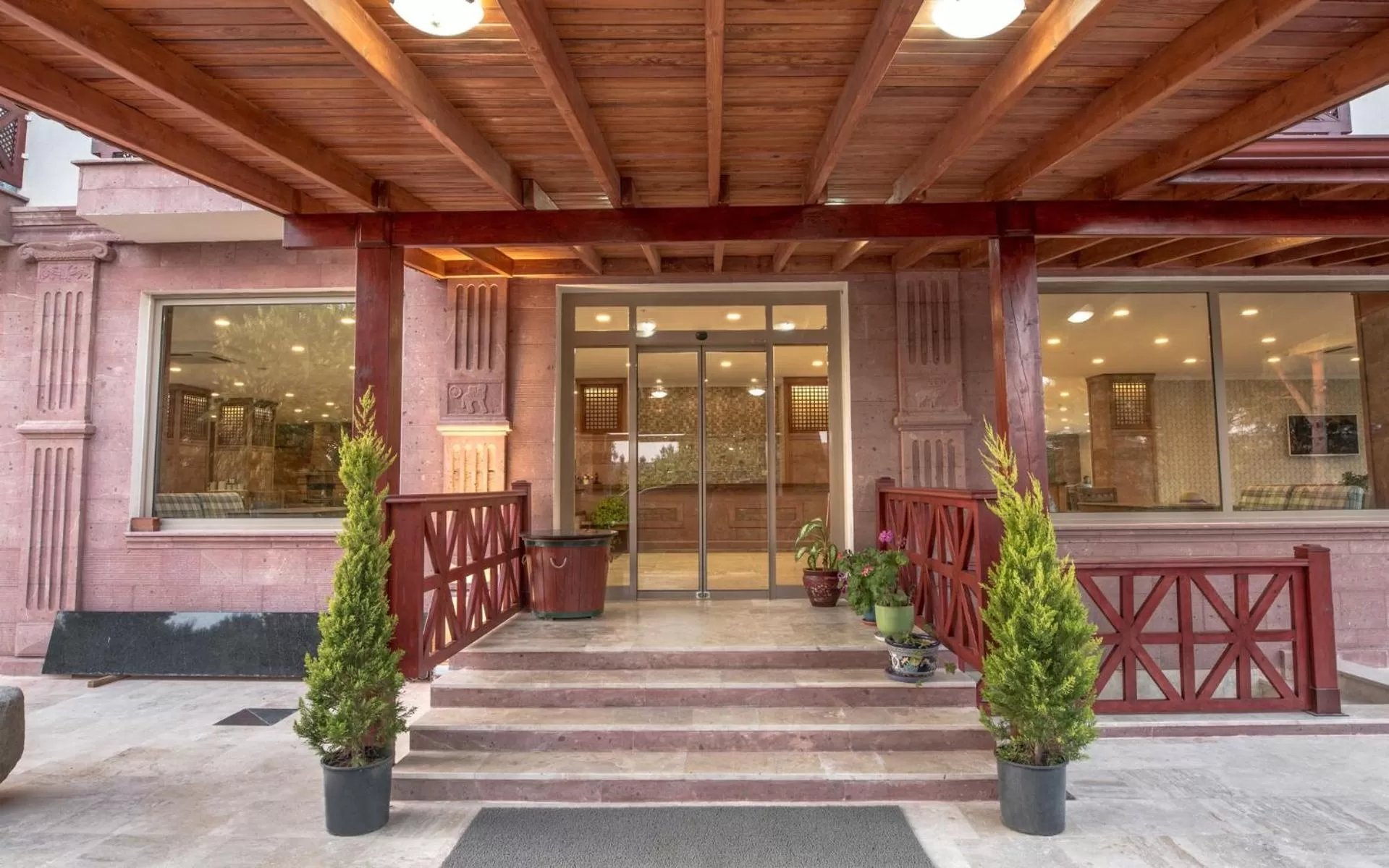 Facade/entrance in Helen Troya Hotel Geyikli